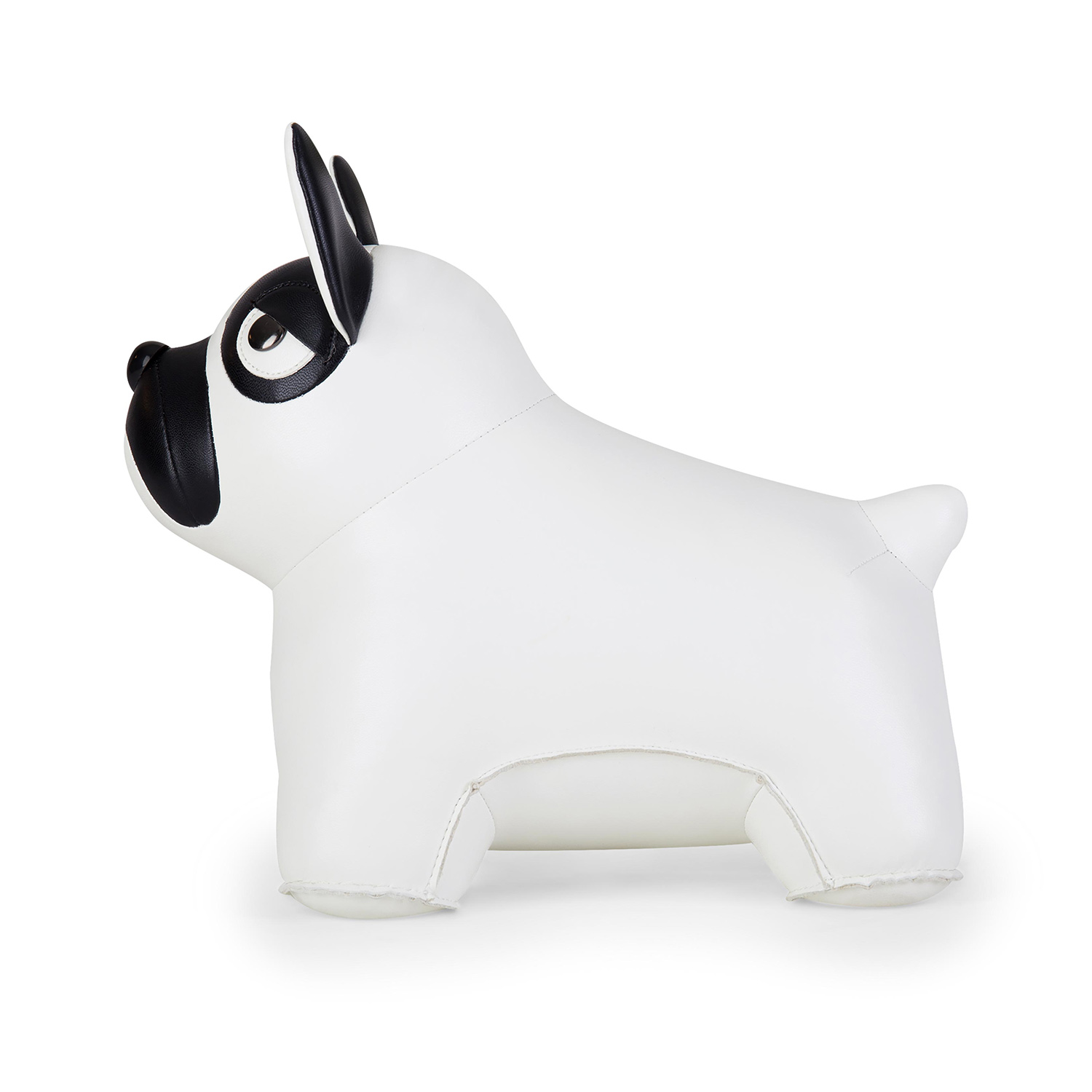 zueny tuerstopper franzoesische bulldogge weiss seitlich 82863