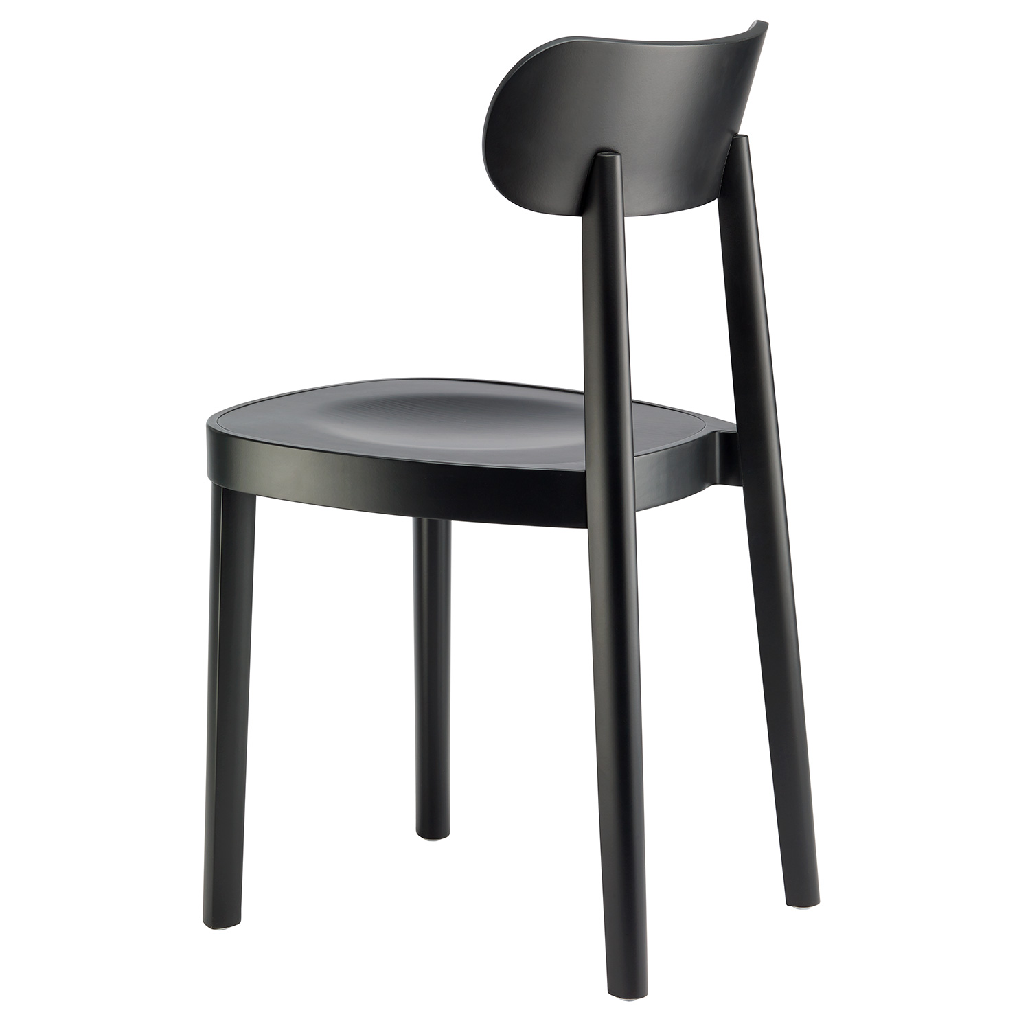 Thonet 118M schwarz holzstuhl 100447