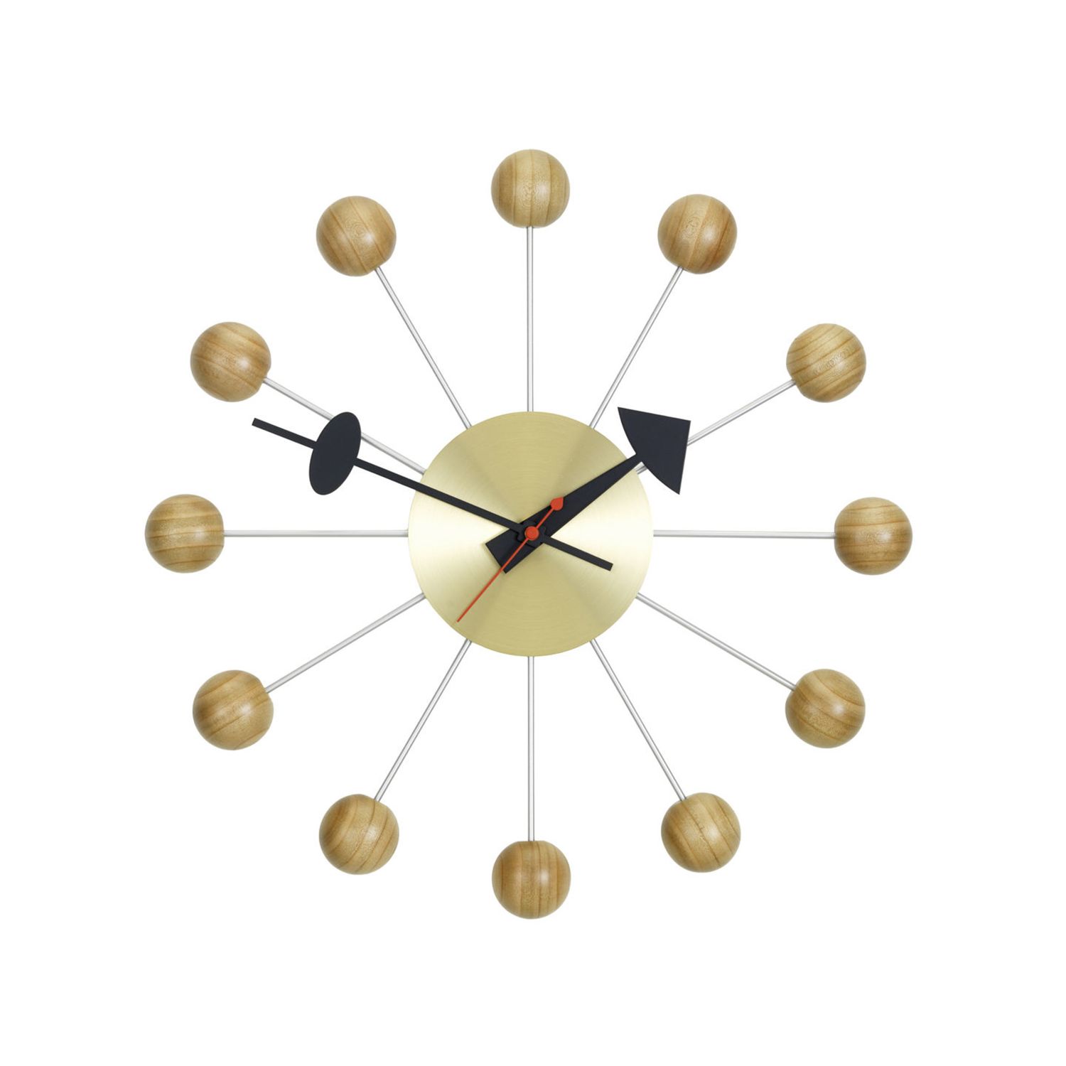 Vitra - Ball Clock cherry