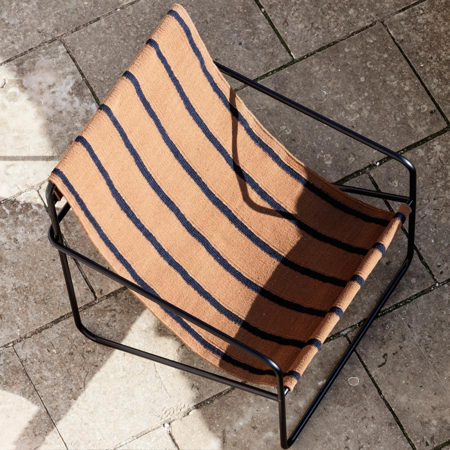 fermliving desertchair blackstripe 54782