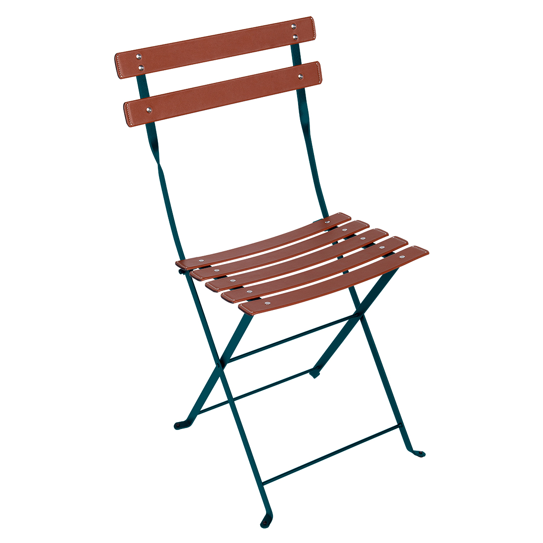 fermob bistro lederstuhl acapulcoblau 010221 100339