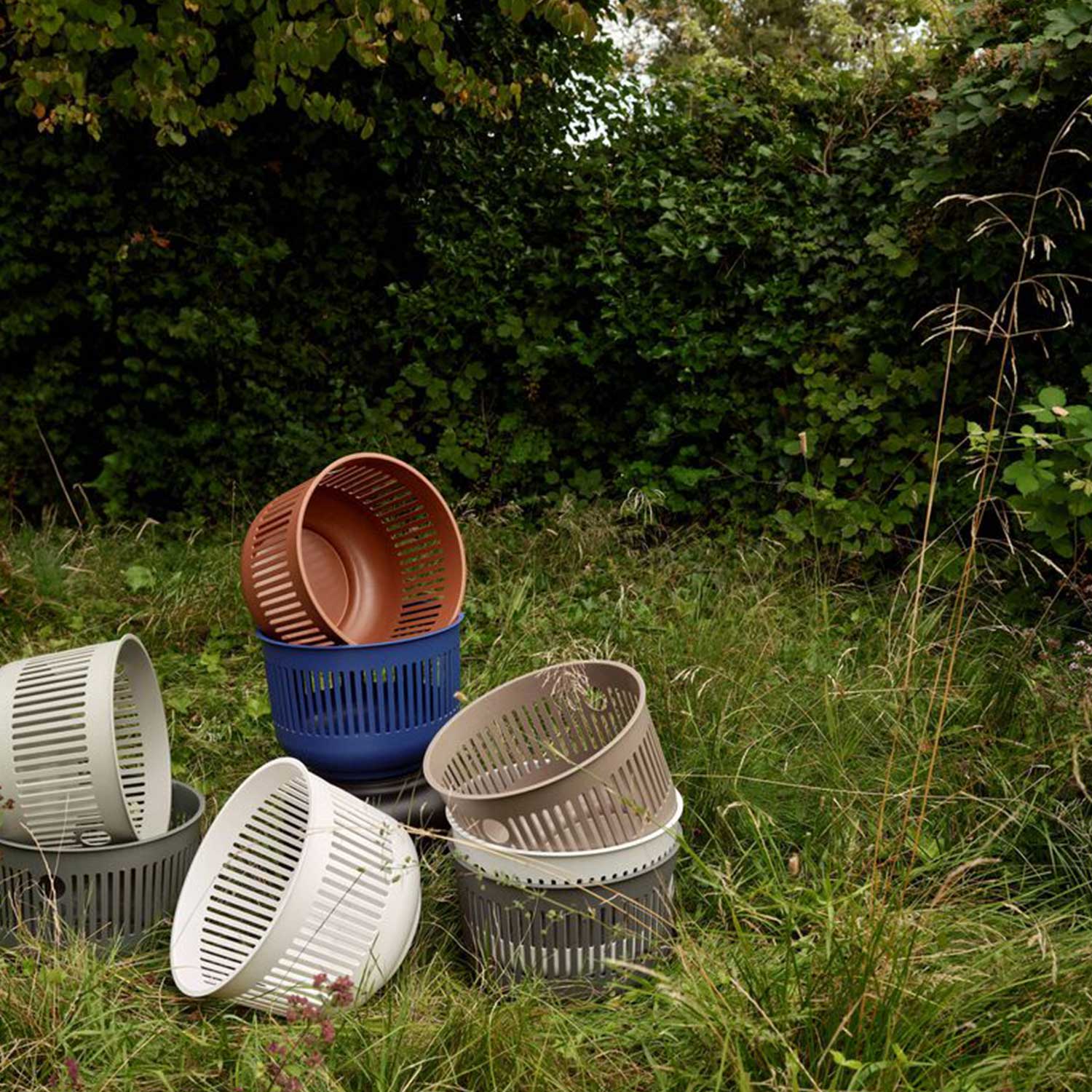 Zone Denmark - Ume Wäschekorb klein taupe