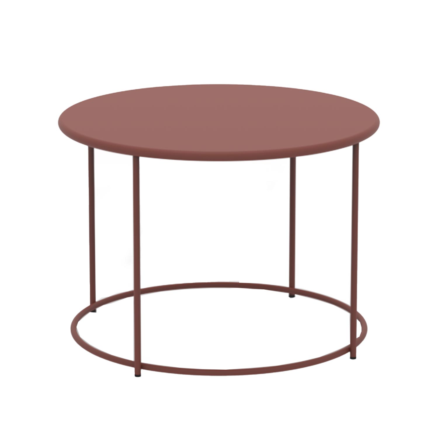 Vermobil - Daisy Couchtisch rund Ø 60 cm terracotta