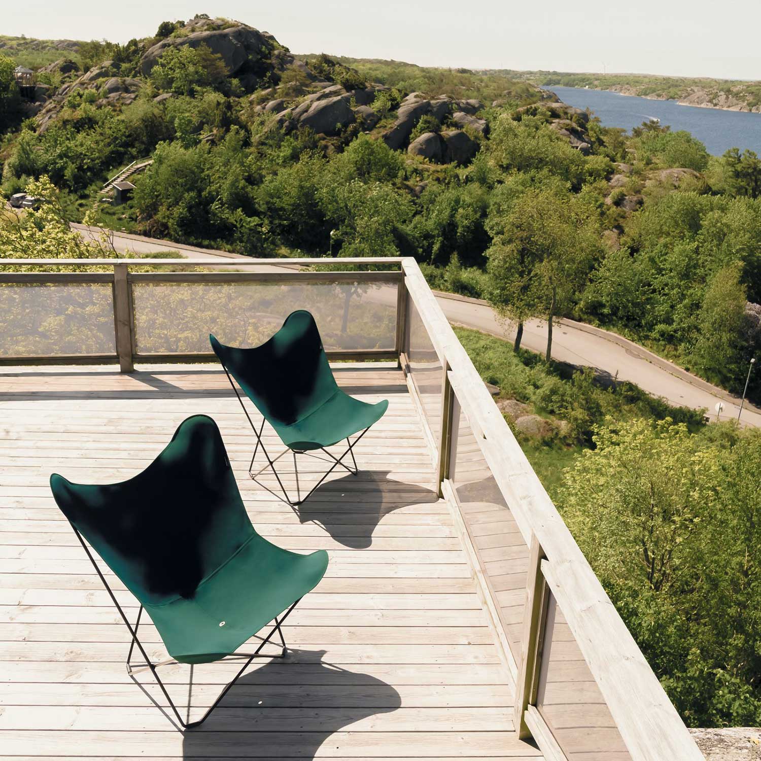 cuero sunshine mariposa forest green 69809