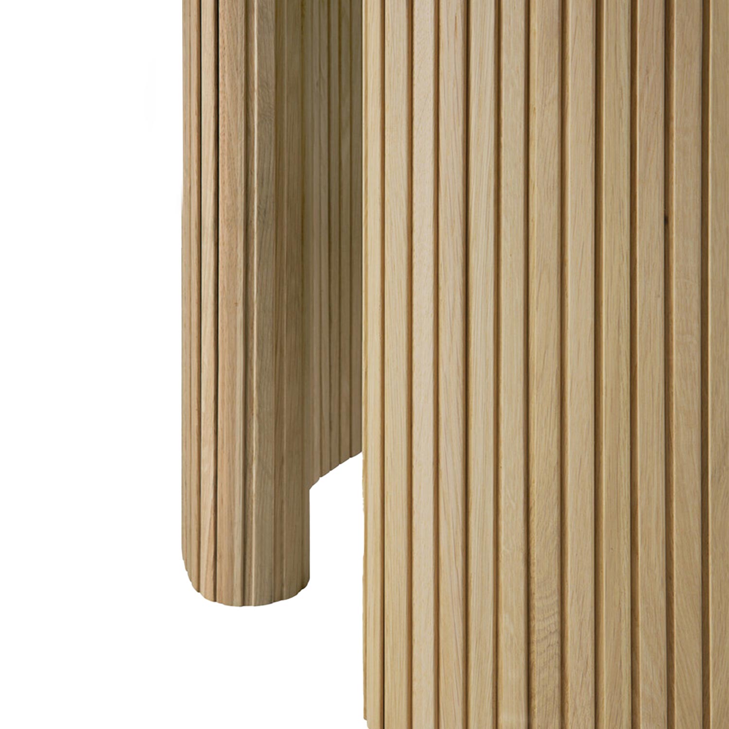 Ethnicraft - Roller Max Tisch rund mahagoni