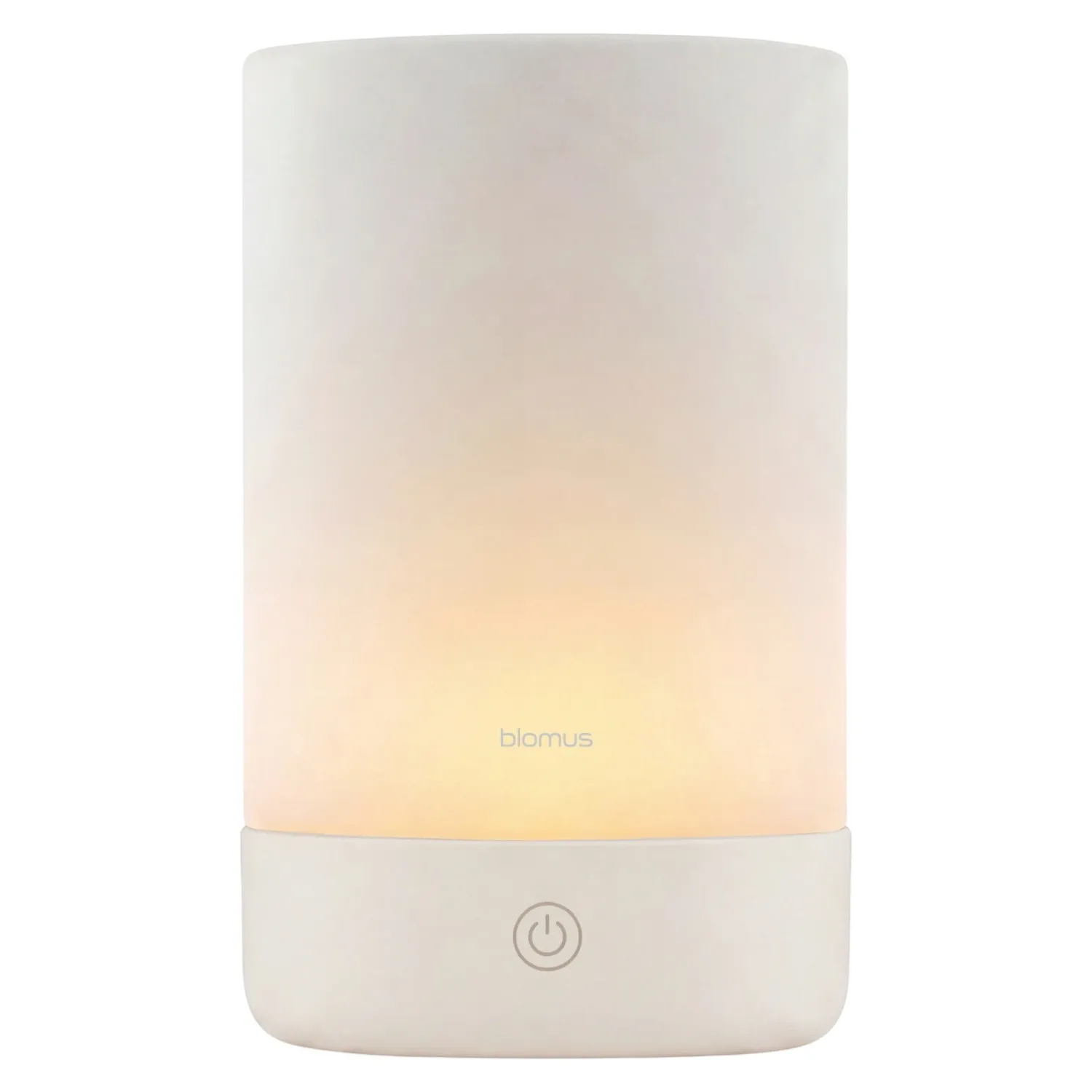 blomus - CALMA LED Akku Leuchte M silk gray