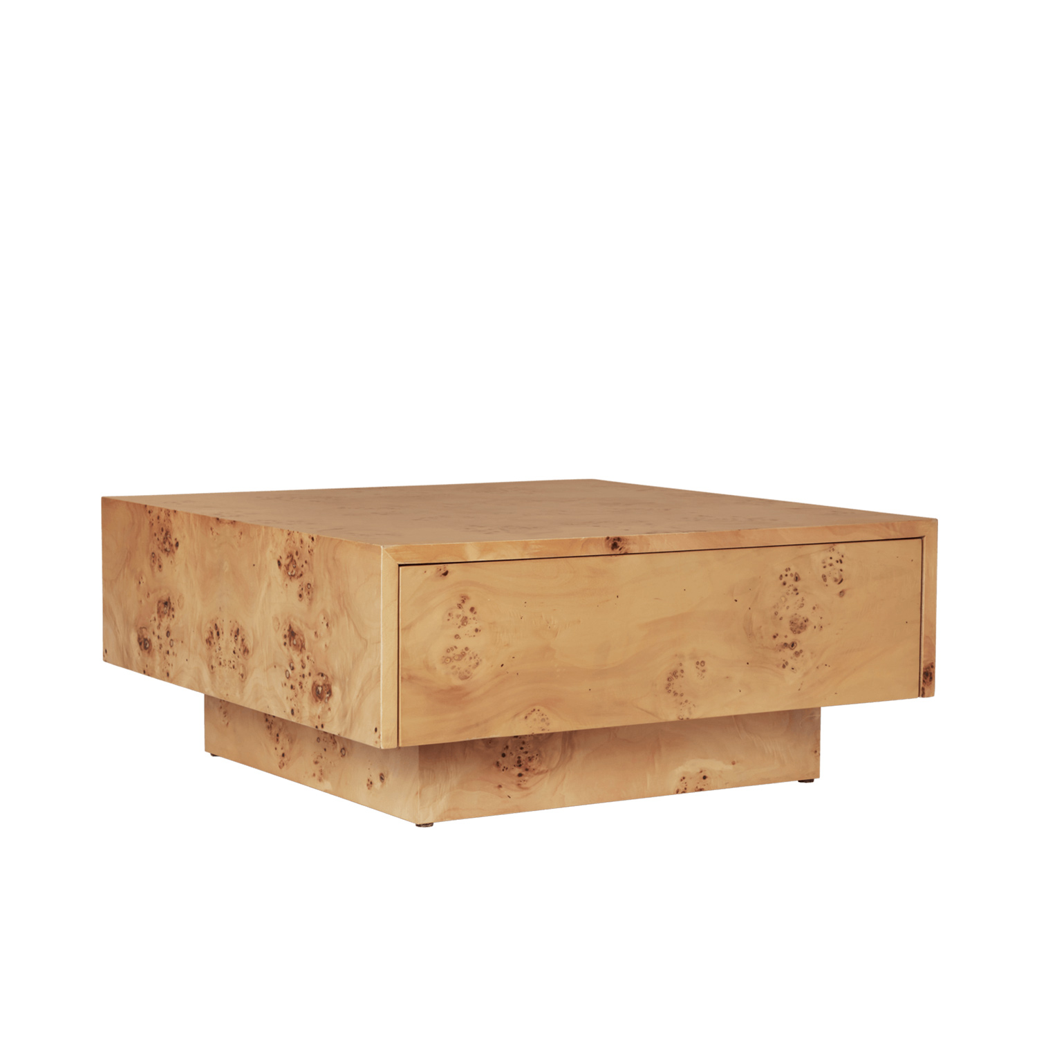 Ferm Living - Burl Couchtisch mit Aufbewahrung natural