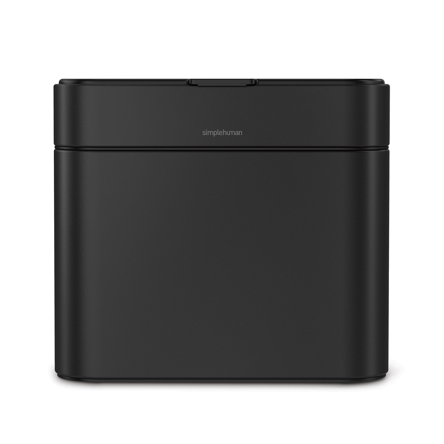 simplehuman kompost caddy schwaz frontal 98371