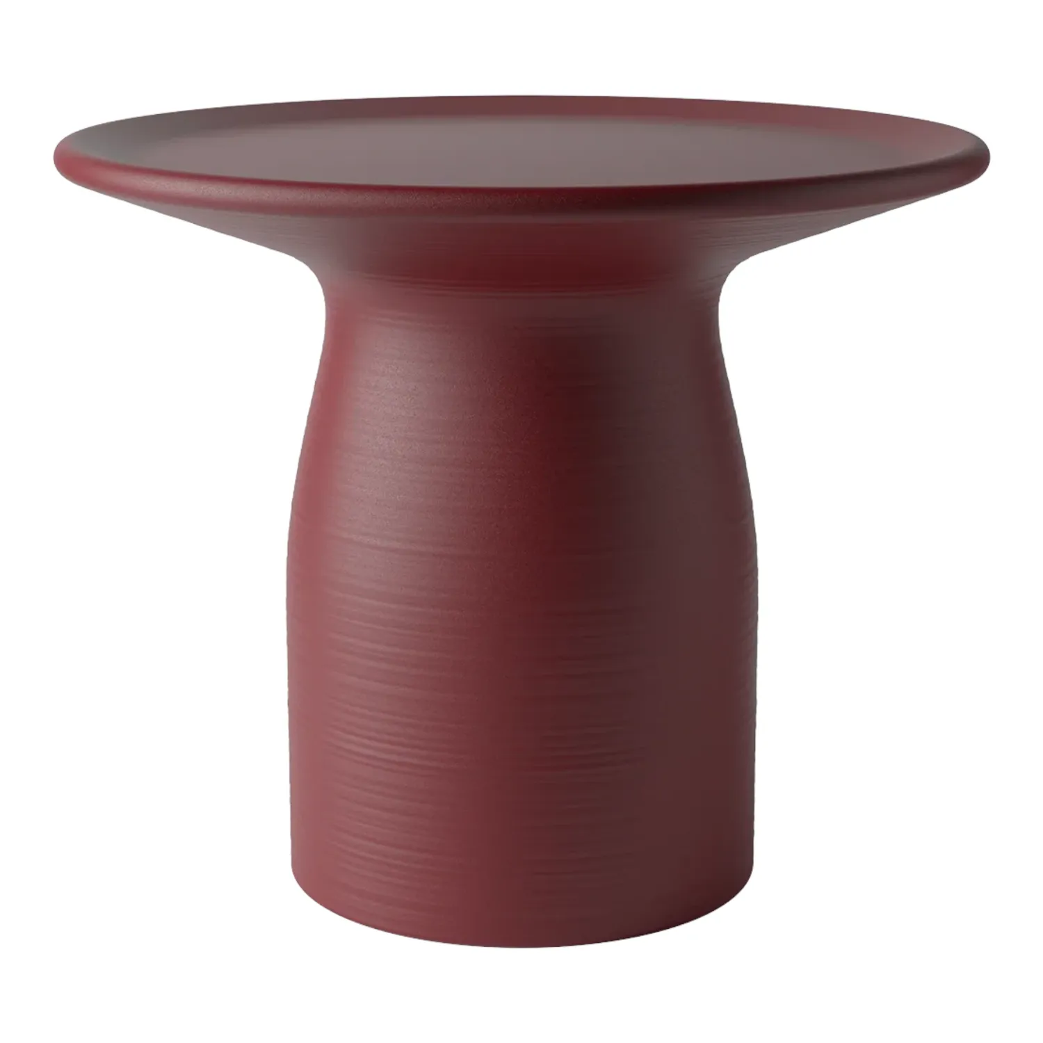 Qeeboo - Totino 1 Beistelltisch H 47 cm indian red
