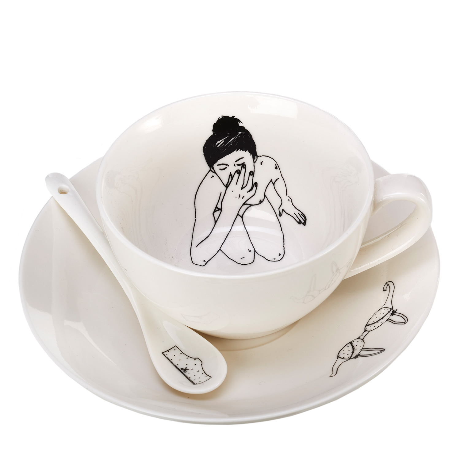 pols potten undressed tee set geschlossene nase 95867