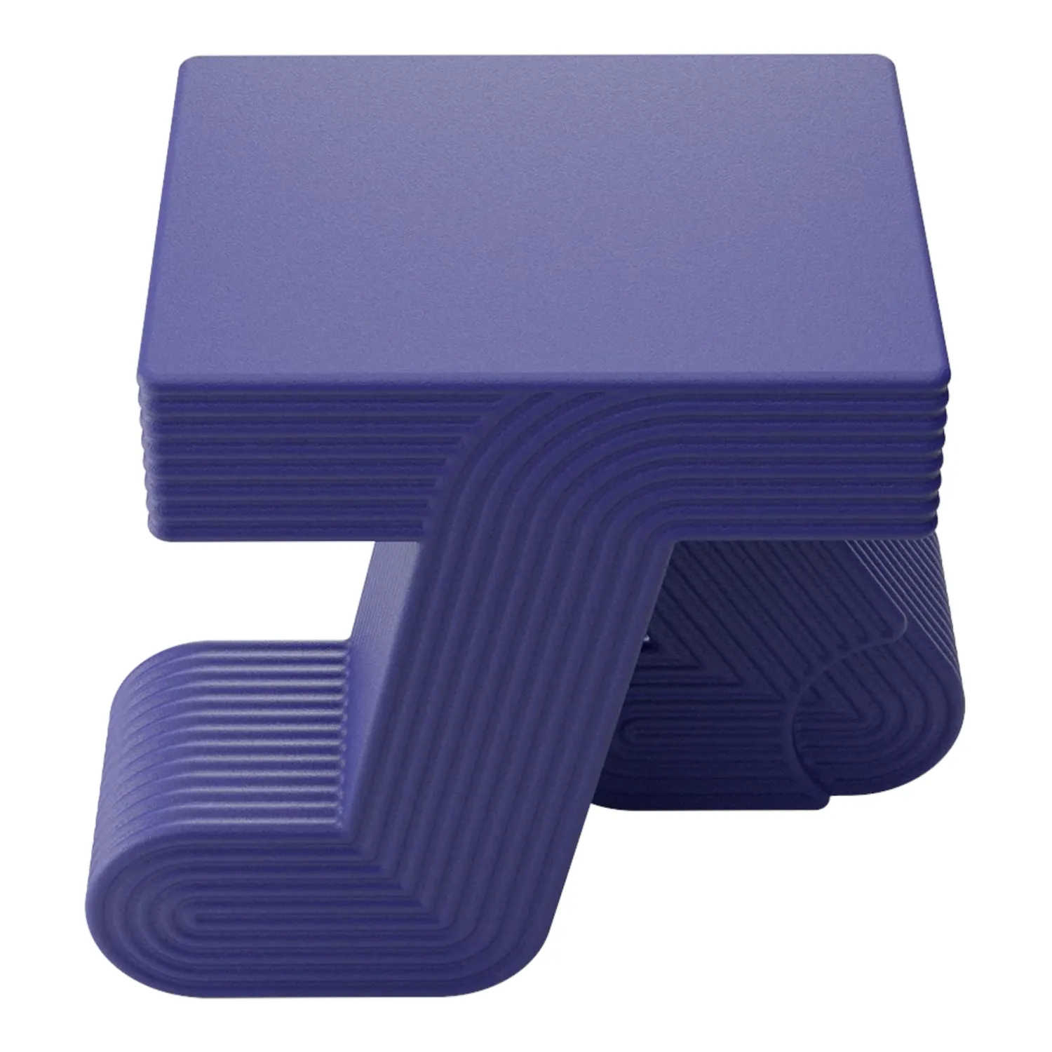 Qeeboo - Walking Beistelltisch blau violett