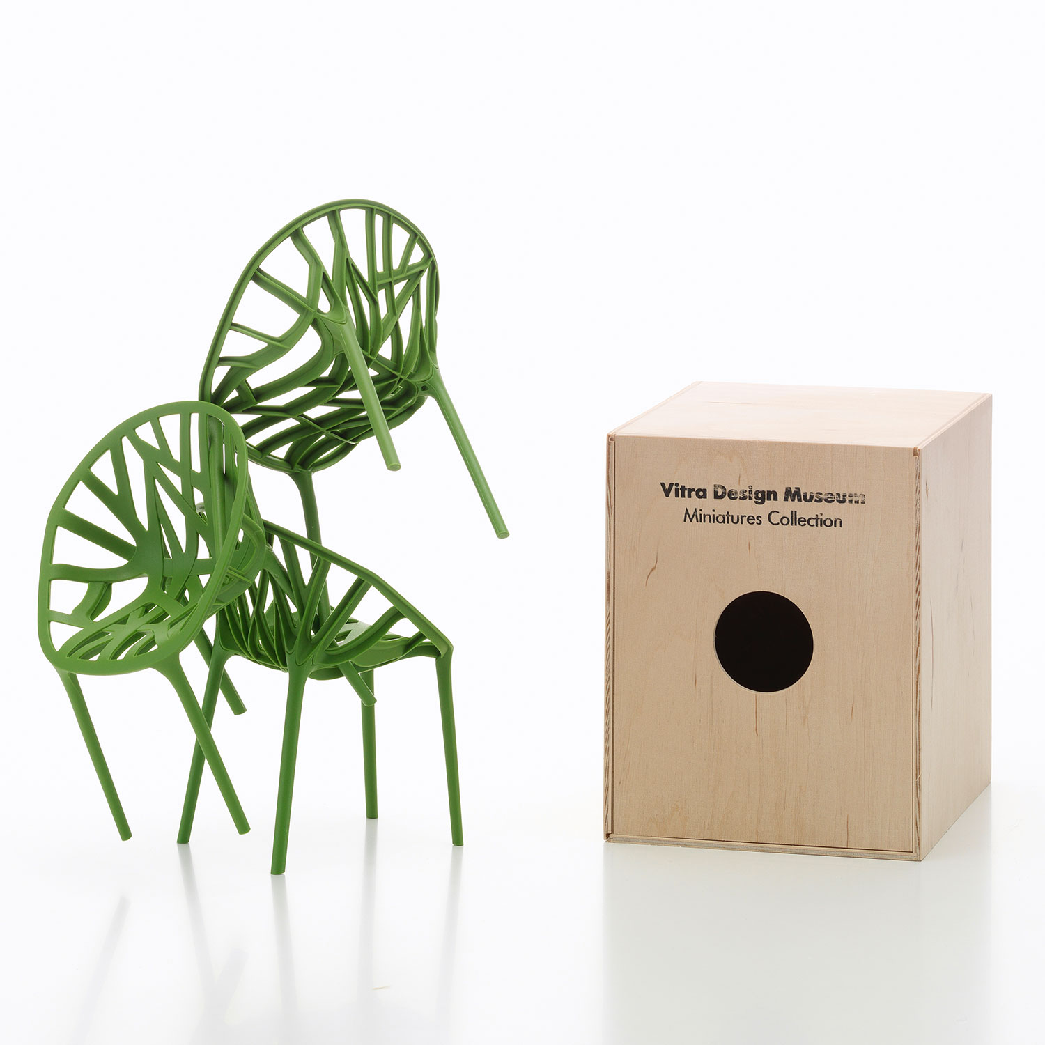 Vitra - Miniatur Vegetal grün Bouroullec 3er Set
