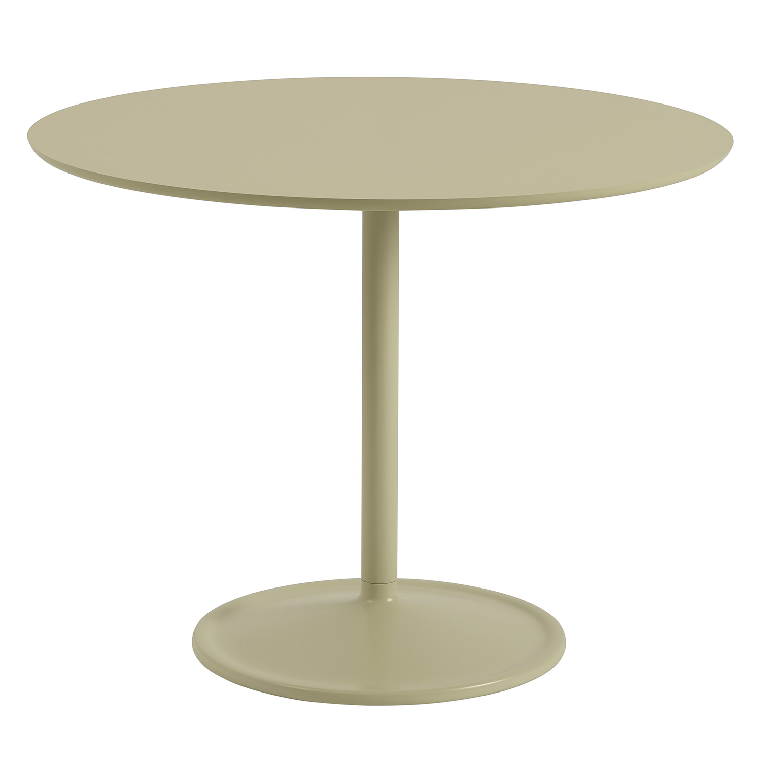 muuto soft table 95 h73 beige green 99235