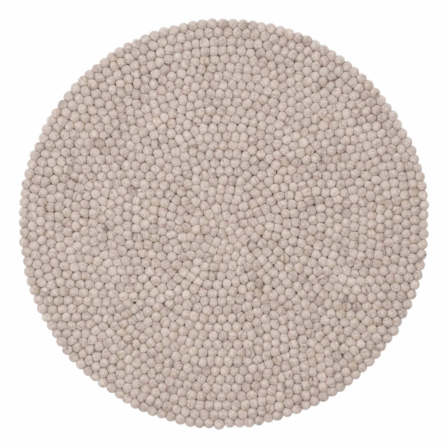 myfelt - Béla Filzkugelteppich rund 160 cm