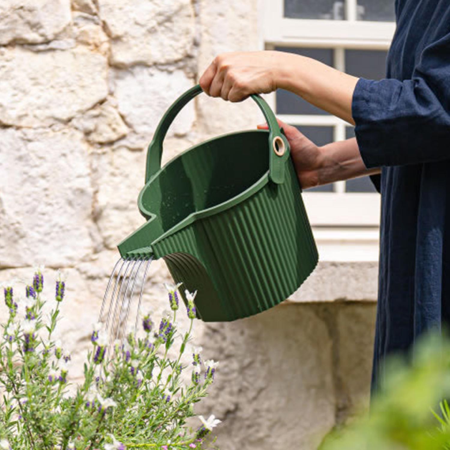 Hachiman - Garden Beetle Gießkanne 5 Liter weiß