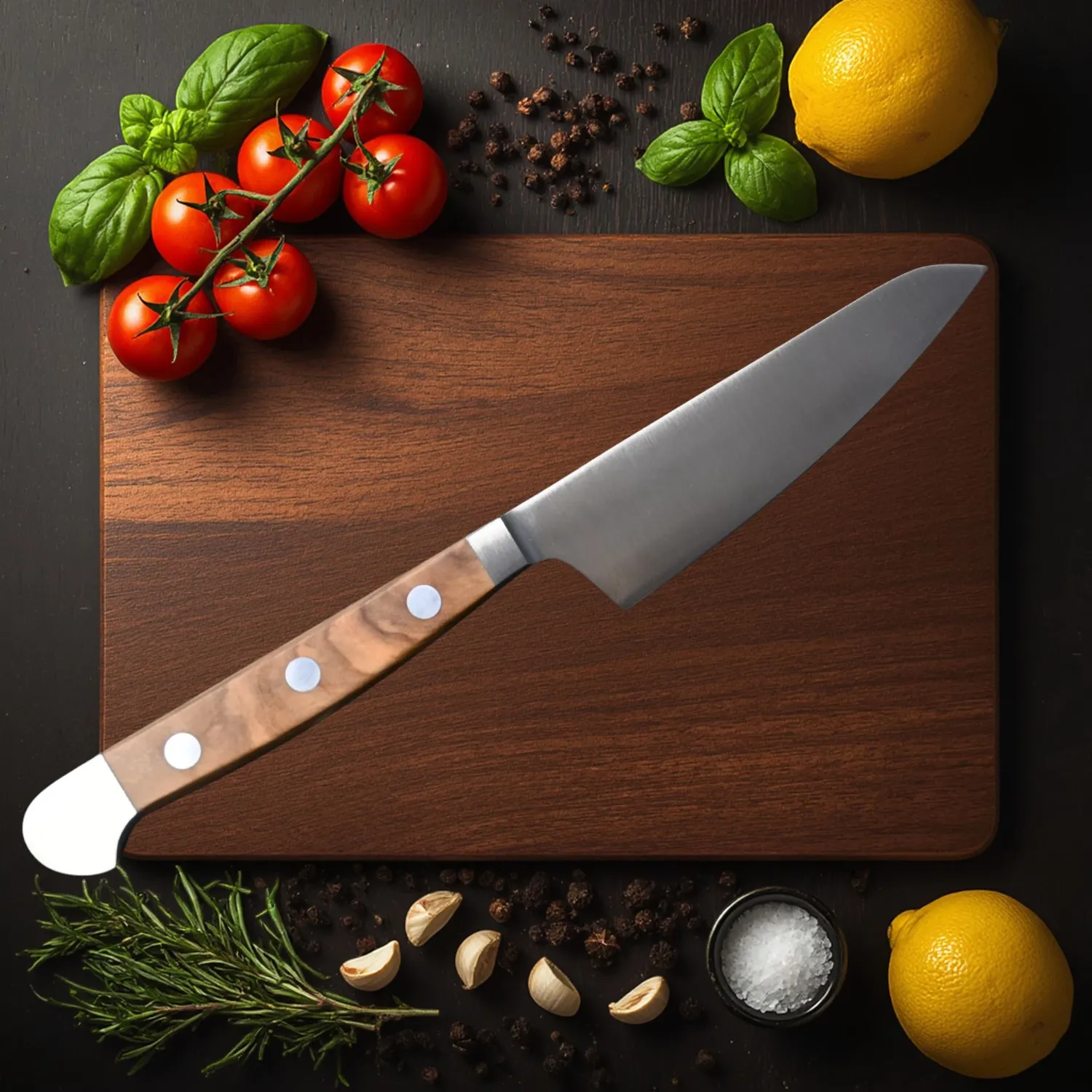 Güde - Kiritsuke Kochmesser 13 cm Serie Alpha-Olive