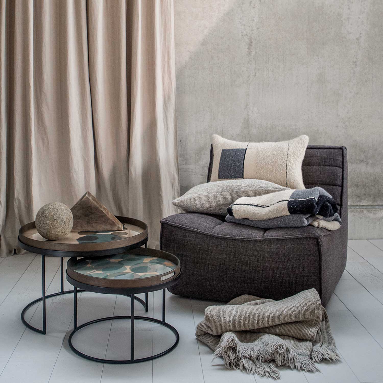 ethnicraft urban plaid decke ambiente 87876