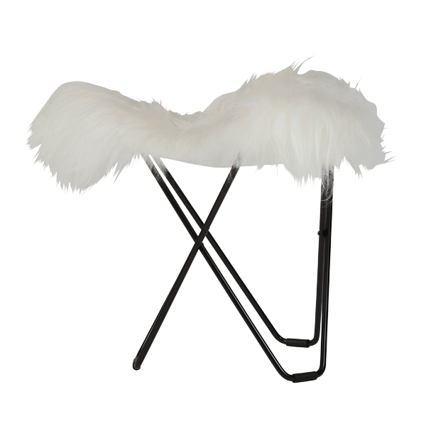 cuero iceland mariposa shorn white schwarz 67965