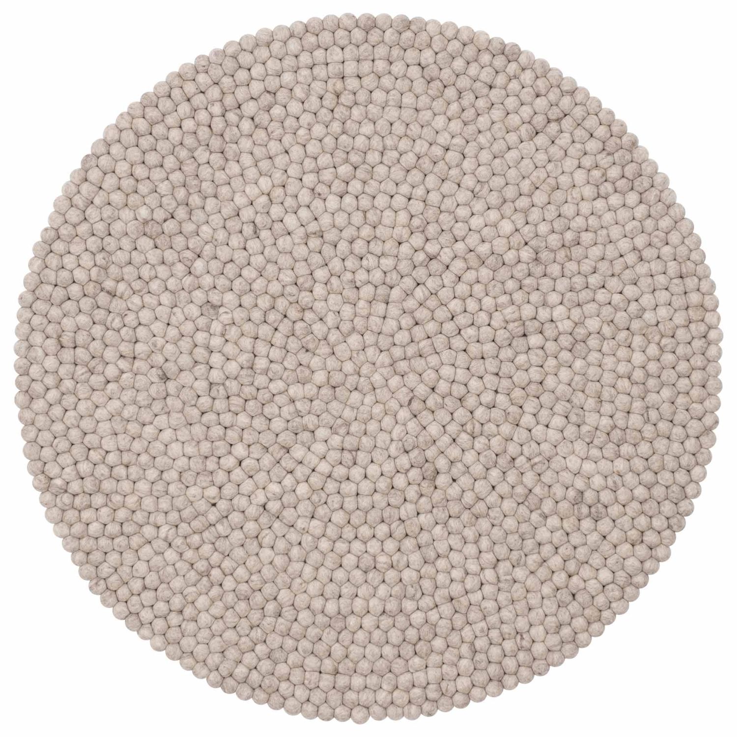 myfelt - Béla Filzkugelteppich rund 250 cm