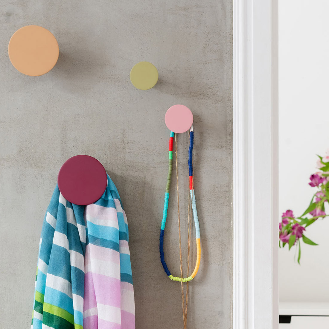 remember wandhaken fuchsia 79743