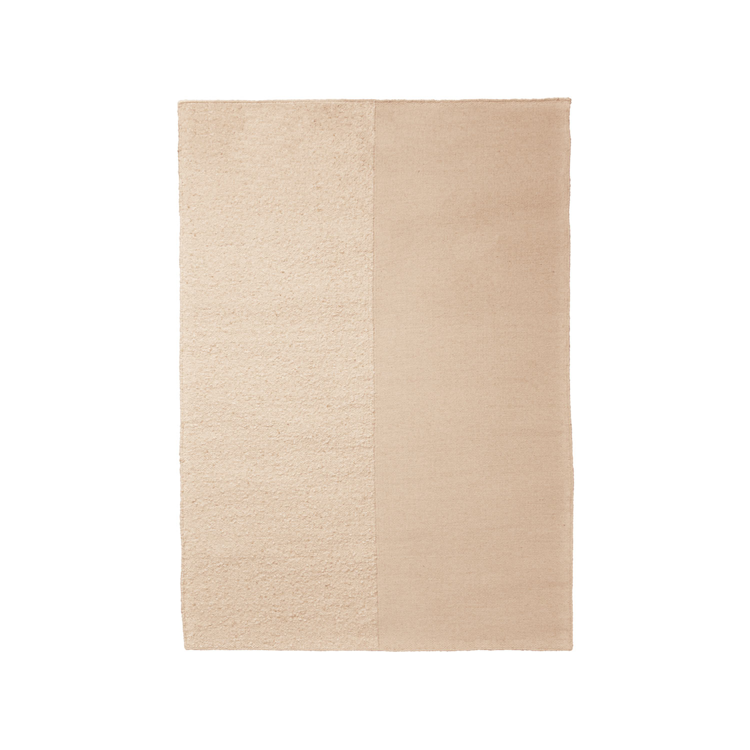 Ferm Living - Komplement Teppich 140 x 200 cm off-white