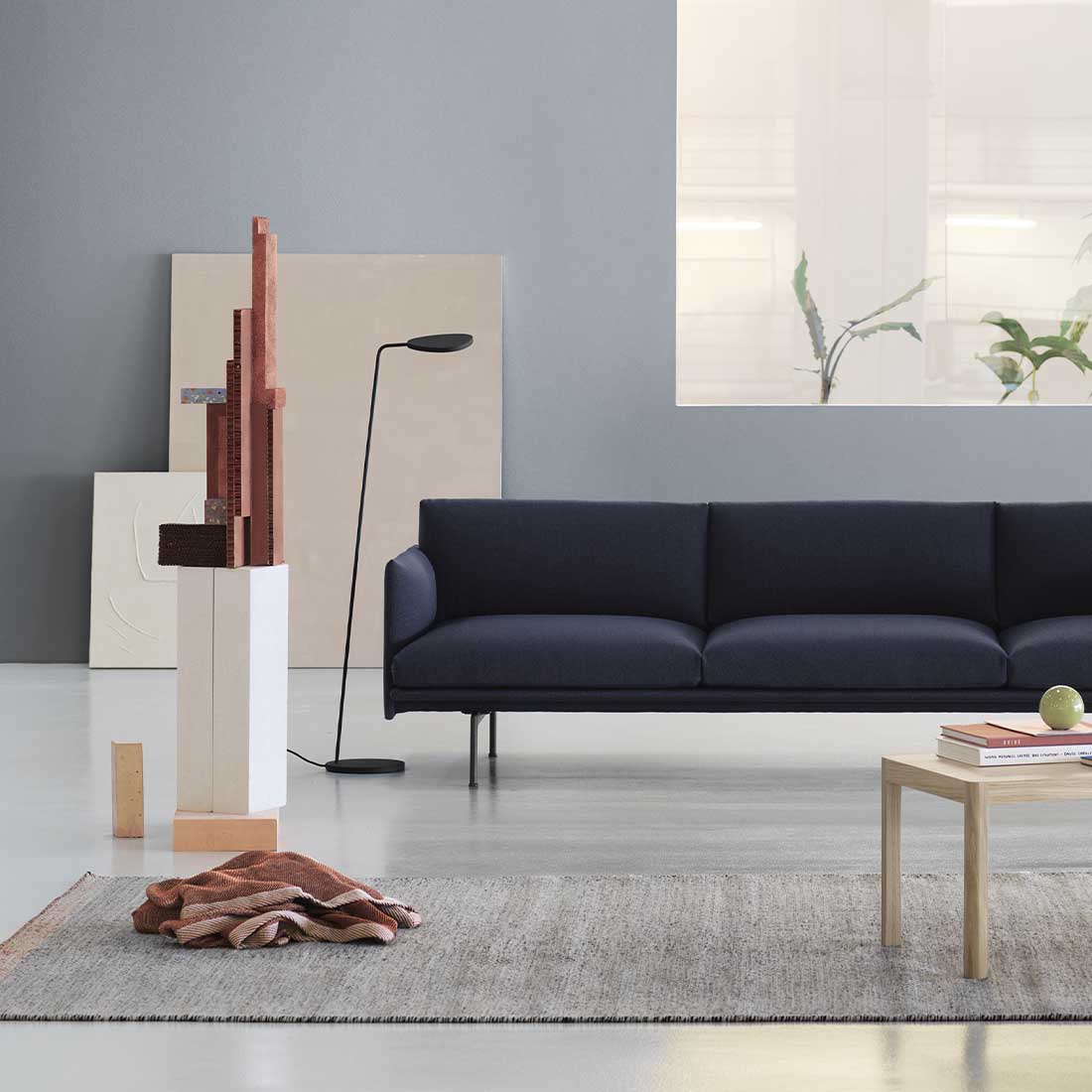 stehlampe schwarz leaf muuto 27016