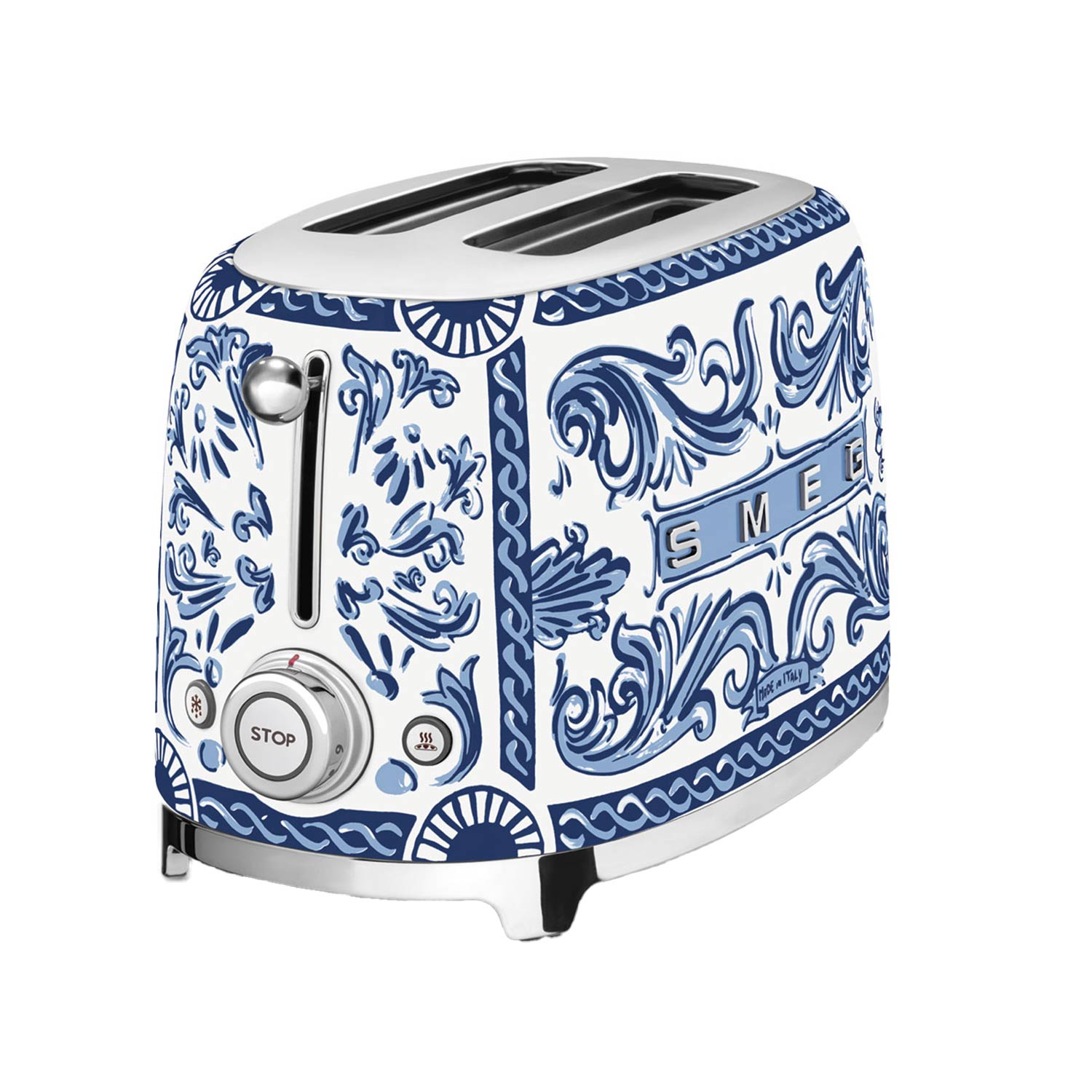 smeg tsf01 toaster blu mediterraneo seitlich 95410