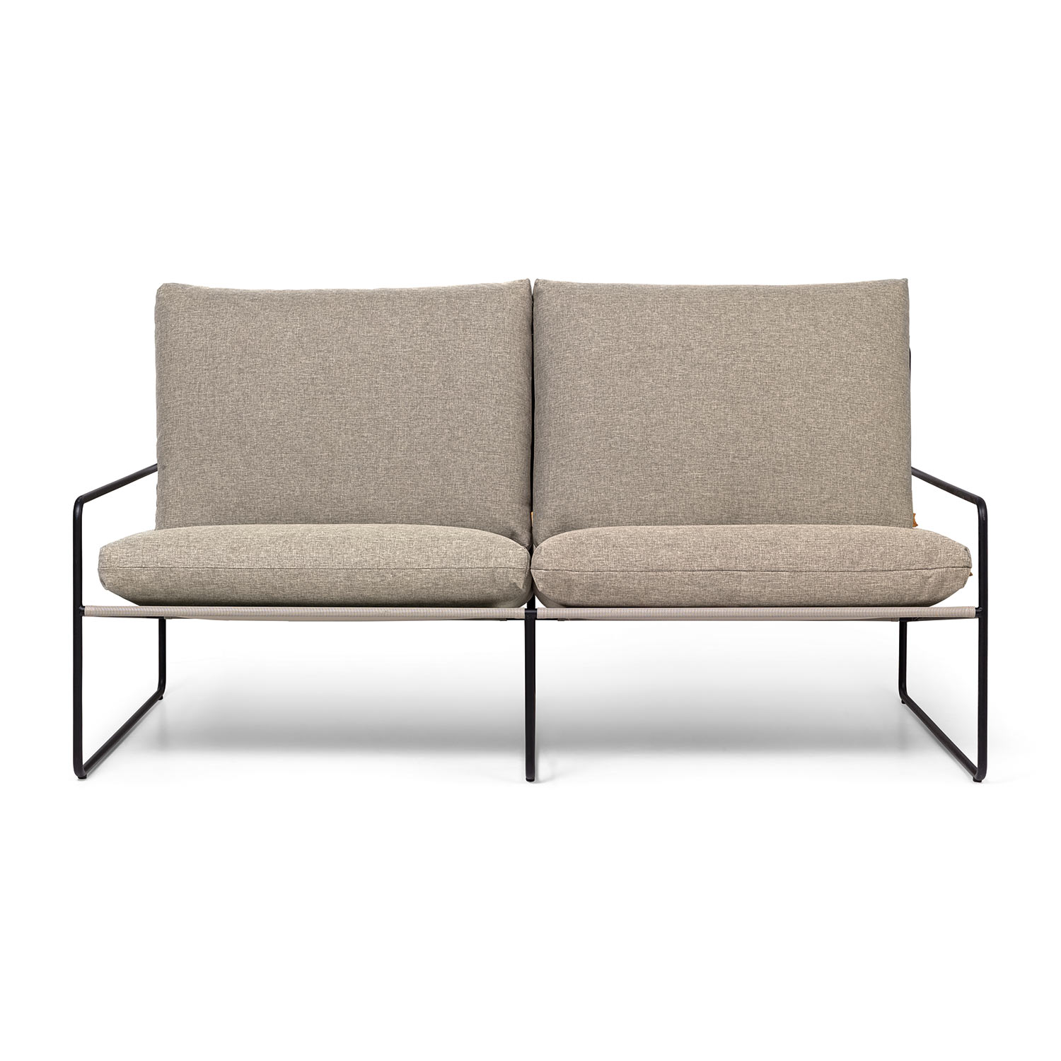 ferm living desert 2 sitzer sofa frontal 78096