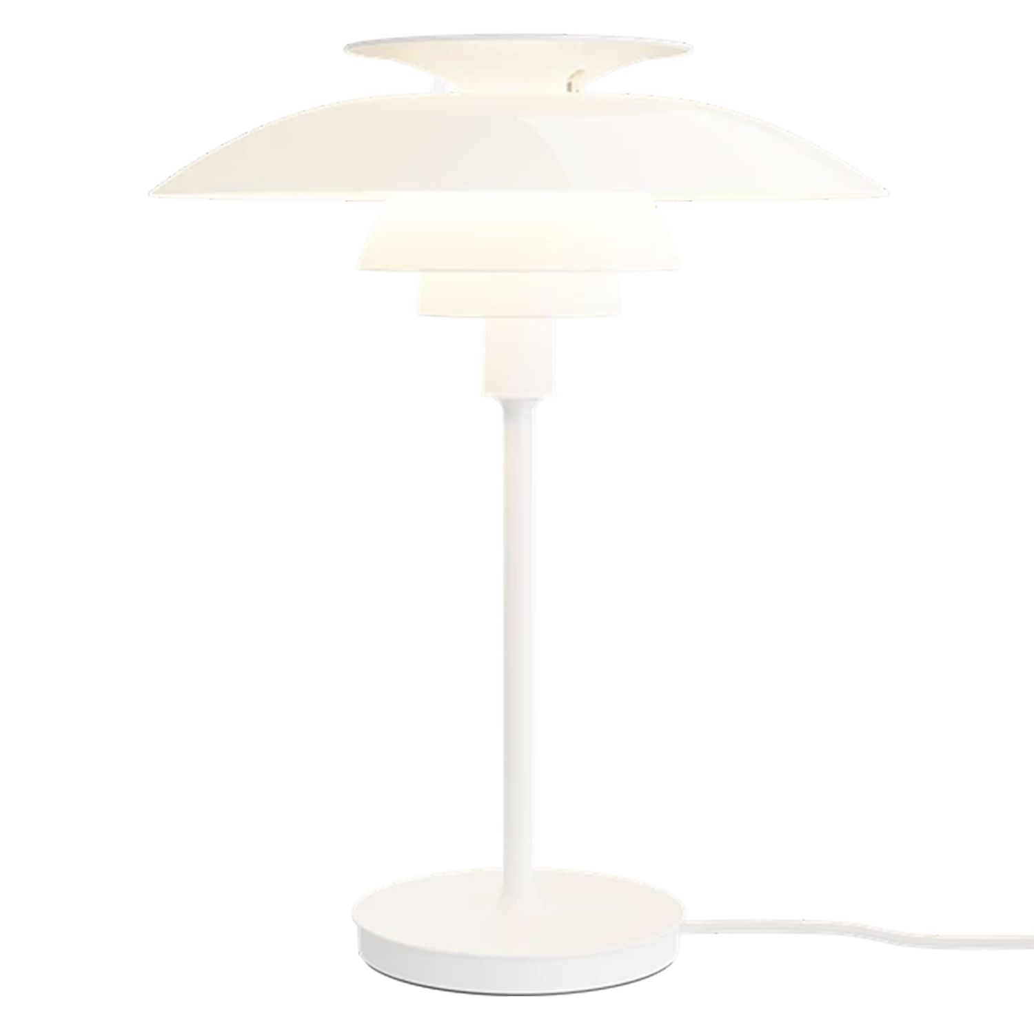 Louis Poulsen - PH 80 Tischleuchte opal weiß/weiß
