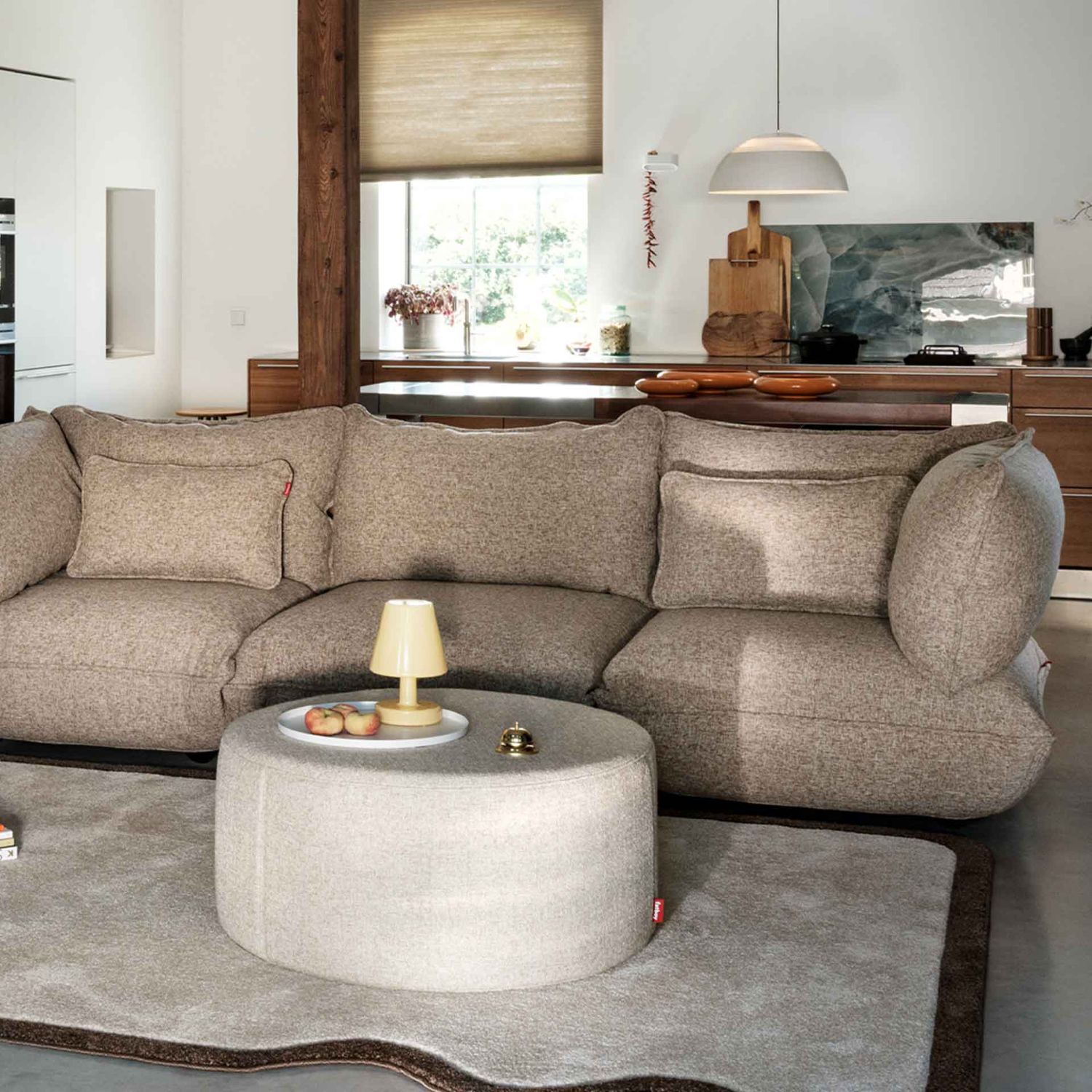 Fatboy - Puff Pillow Recycled Bouclé braun