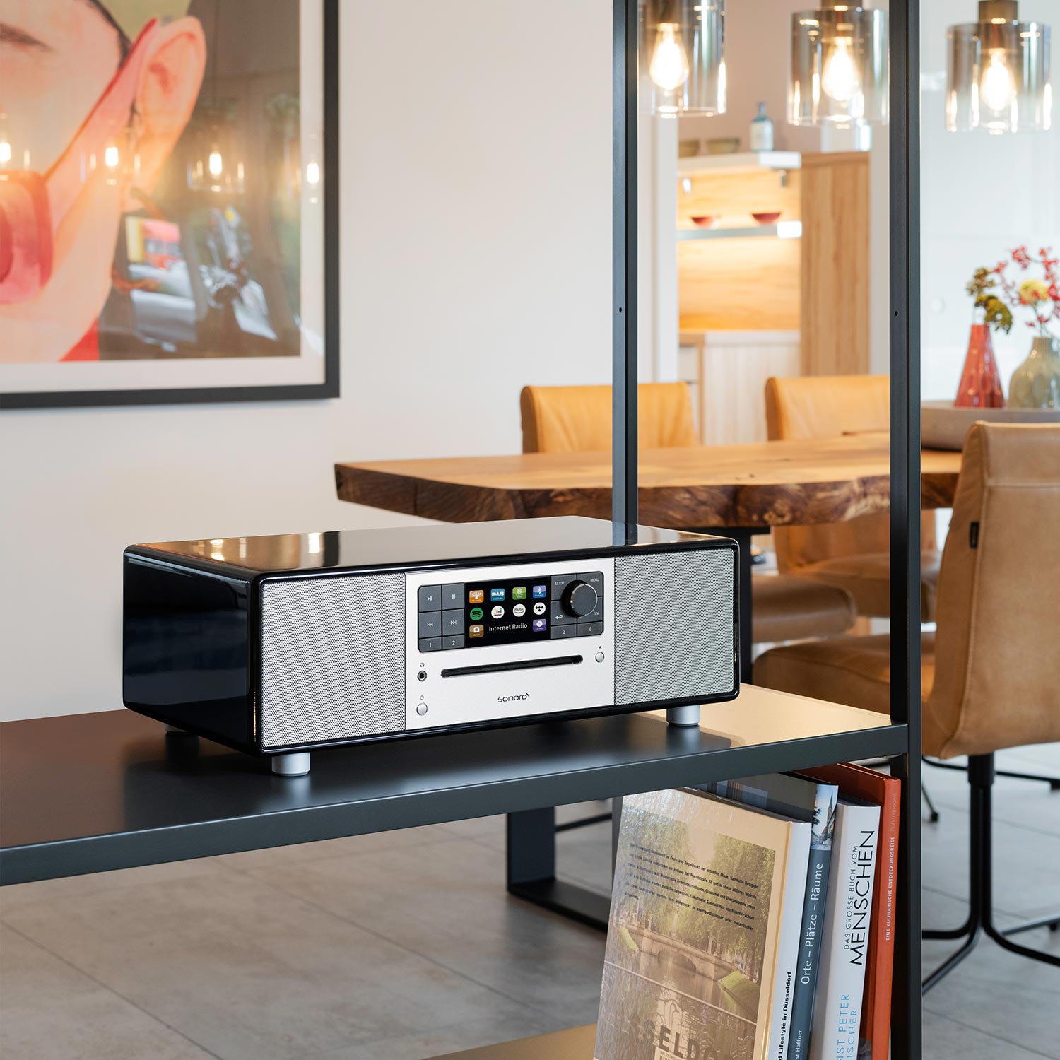 sonoro schwarz prestige wohnzimmer 87307