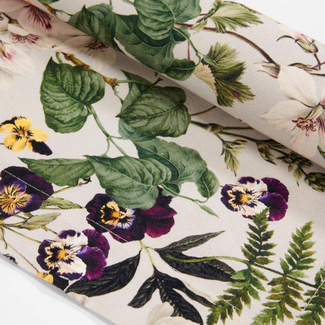 essenza gallery tischlaeufer sand blumenmuster 76465