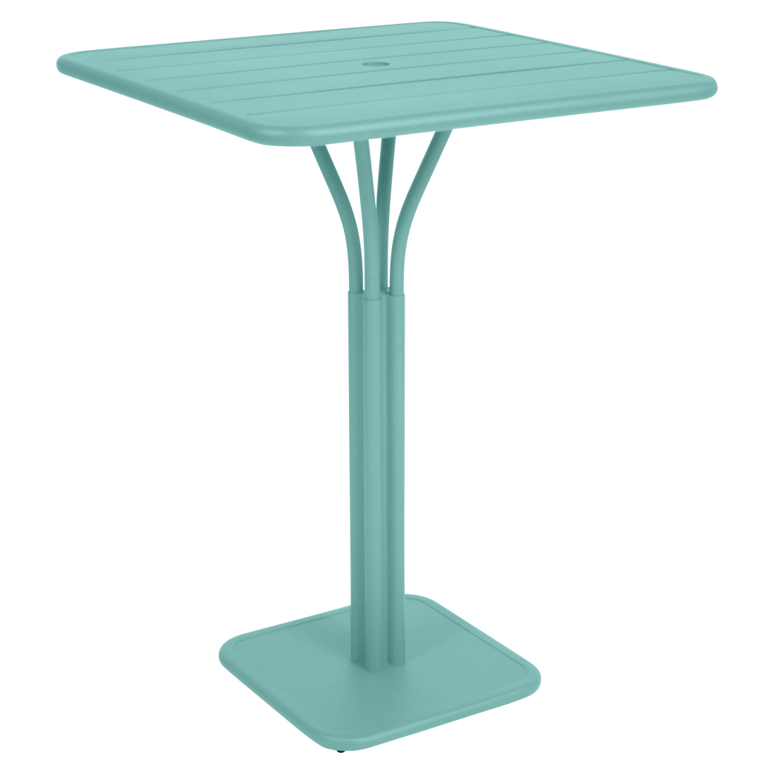 fermob luxembourg hoher tisch 80 lagunenblau 46 64392