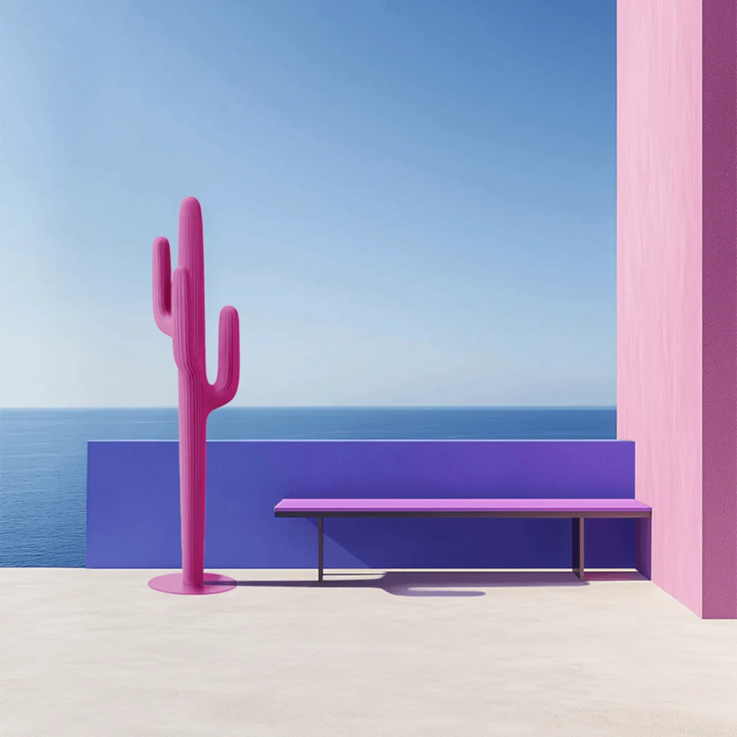 Qeeboo - Saguaro Kleiderständer fuchsia
