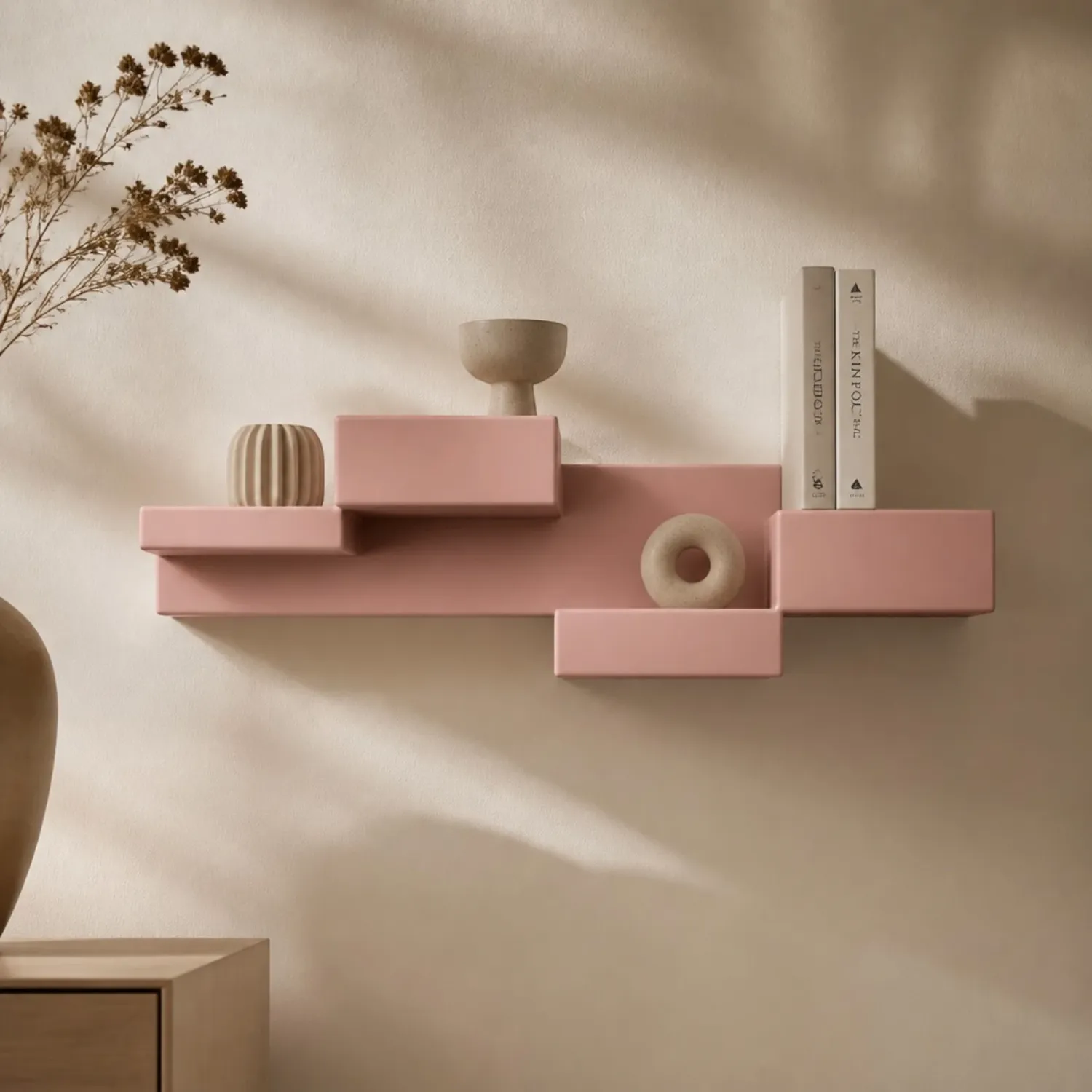 Qeeboo - Primitive Bücherregal XS pink