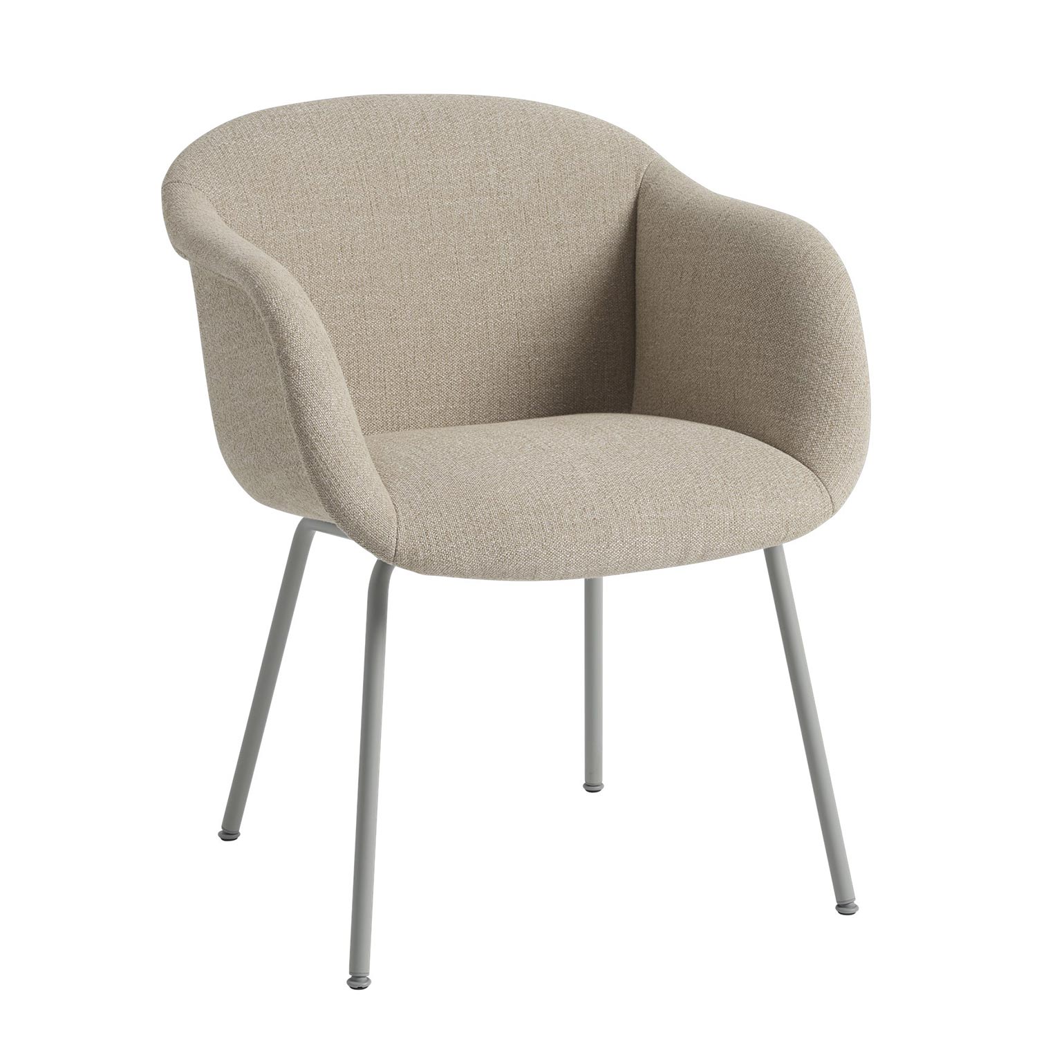 muuto fiber soft armchair ecriture tube base 97141