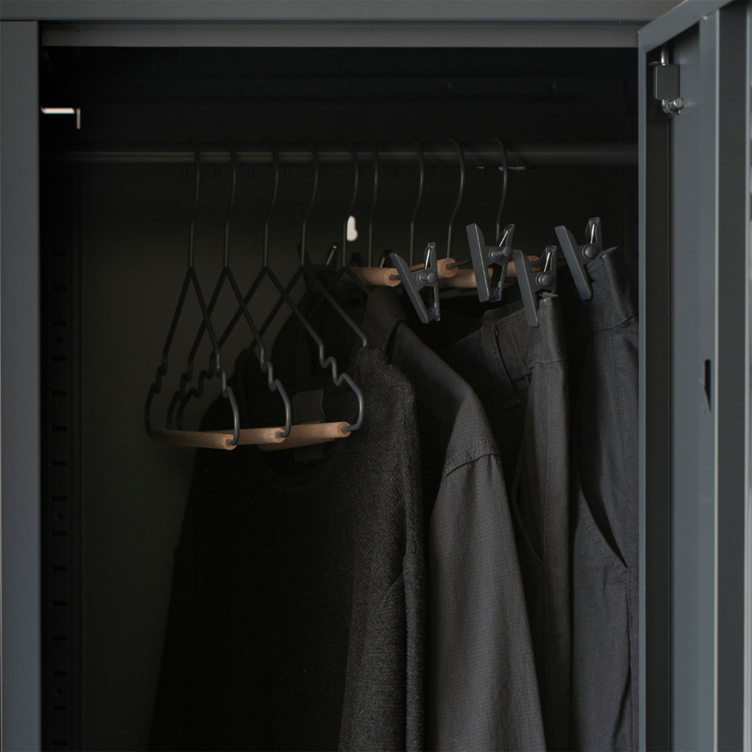 mustard made adult top hangers kleiderbuegel slate kleiderschrank 96470