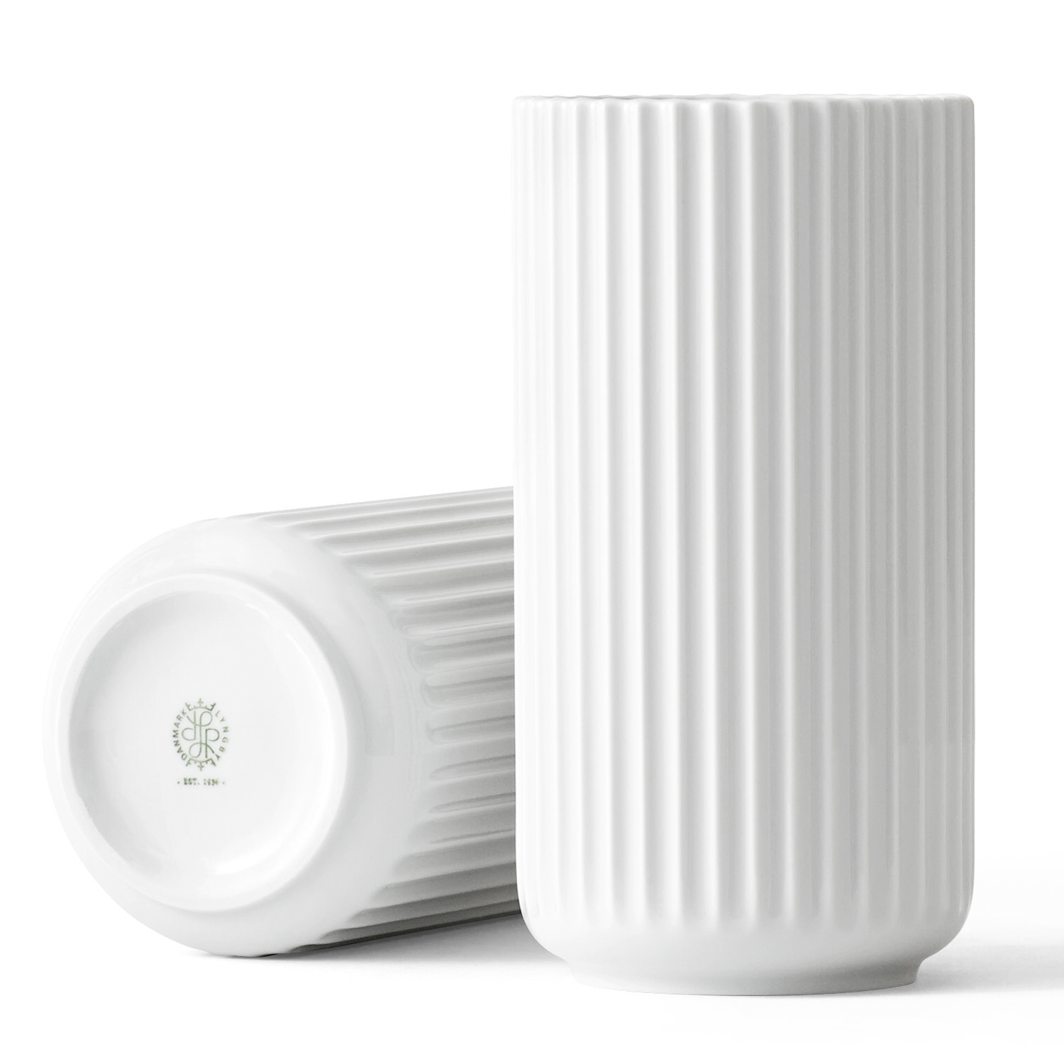 Lyngby vase weiss 20cm 200783