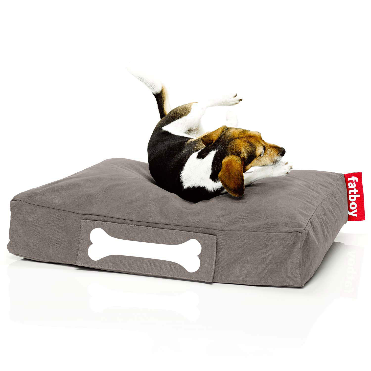 fatboy Doggielounge Stonewashed taupe small 2 21988