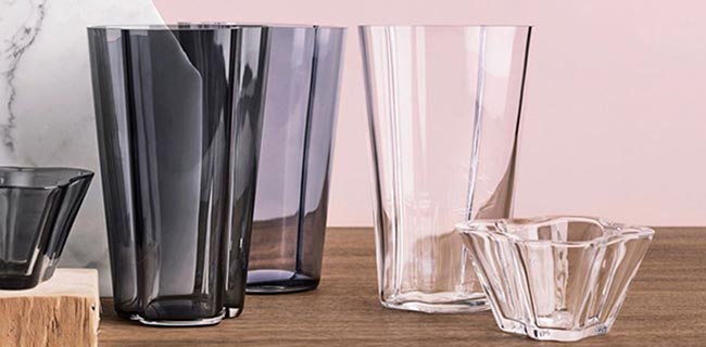 iittala Aalto Vase 220 mm klar