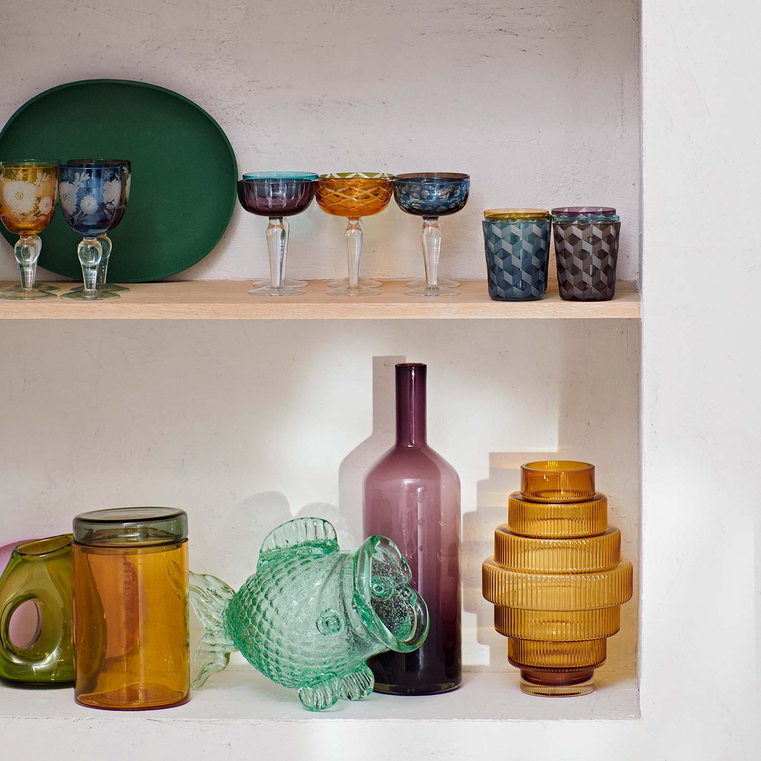 jug with hole mossgruen dekoration close ip 99036