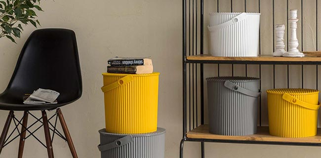 Hachiman Omnioutil Eimer verschiedene Farben