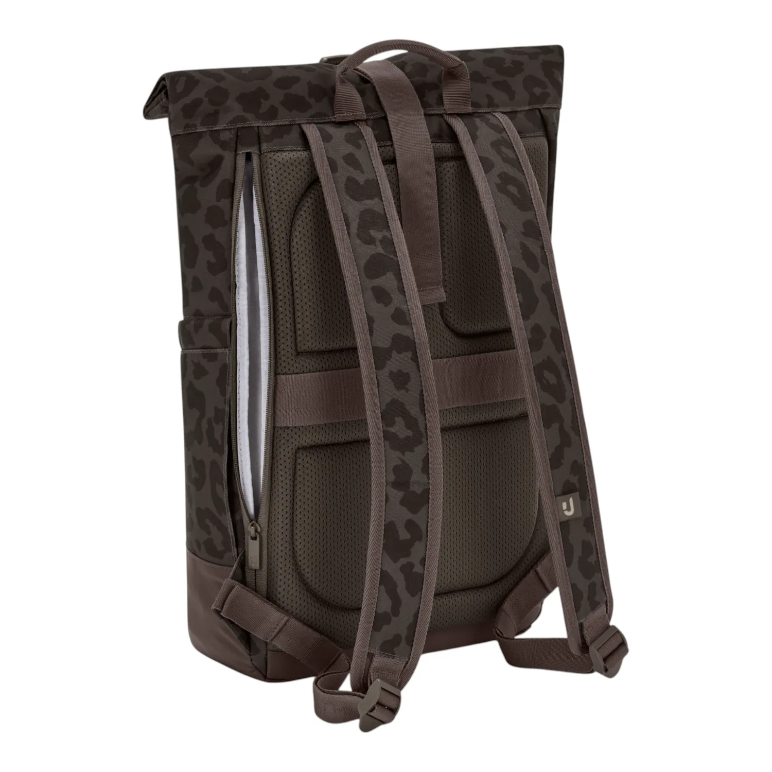 Johnny Urban - Luca Small Rolltop Rucksack brown leo
