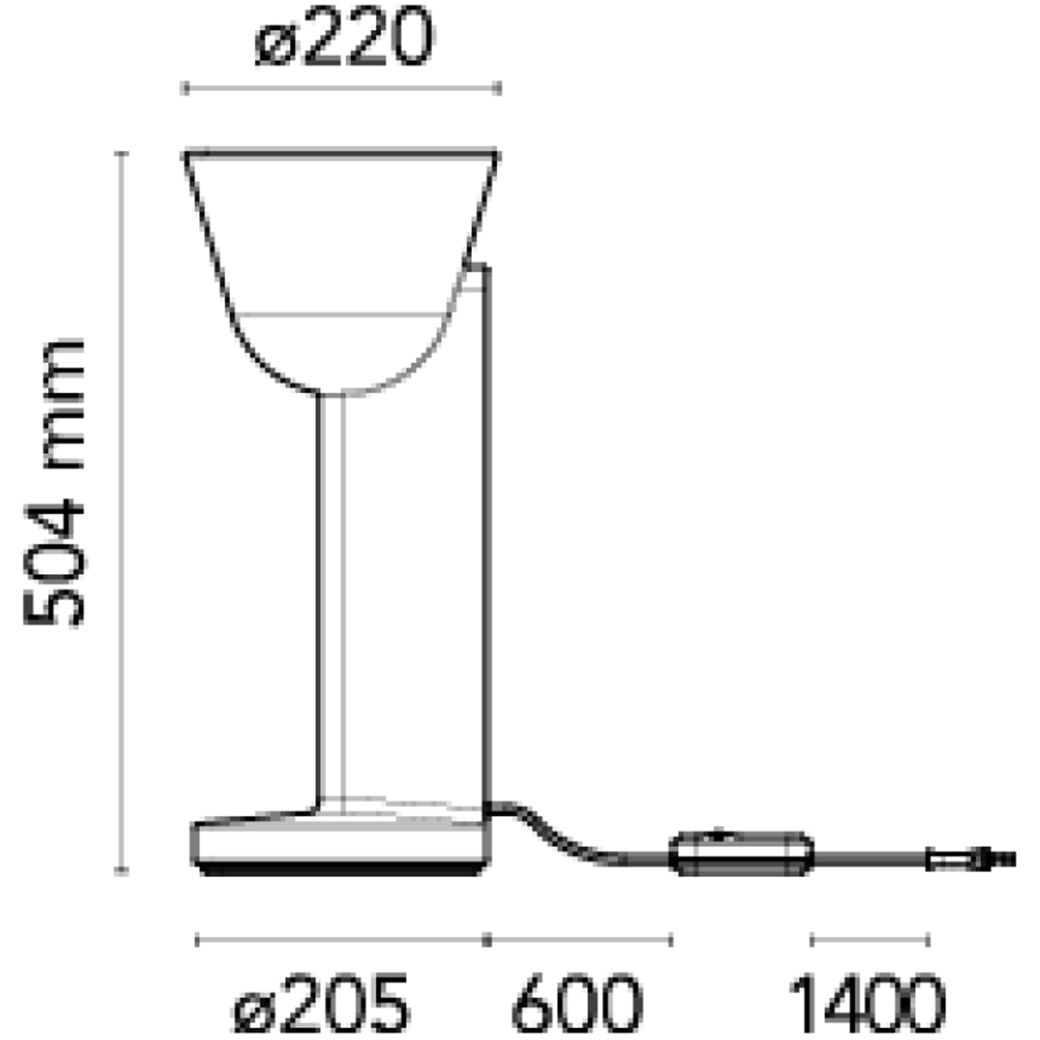 flos ceramique tischleuchte up masse 97985