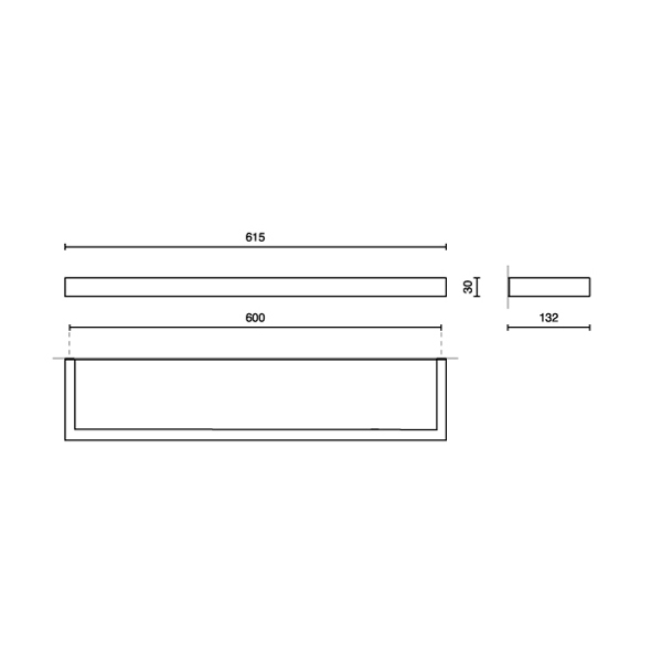 Zack Linea Badablage Abmessungen 40385 10967
