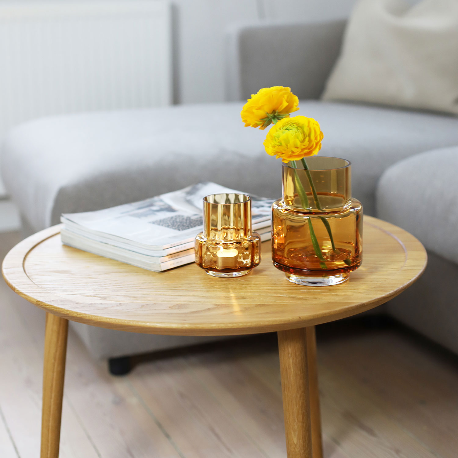 Ro Collection - Hurricane Reflections No. 25 amber