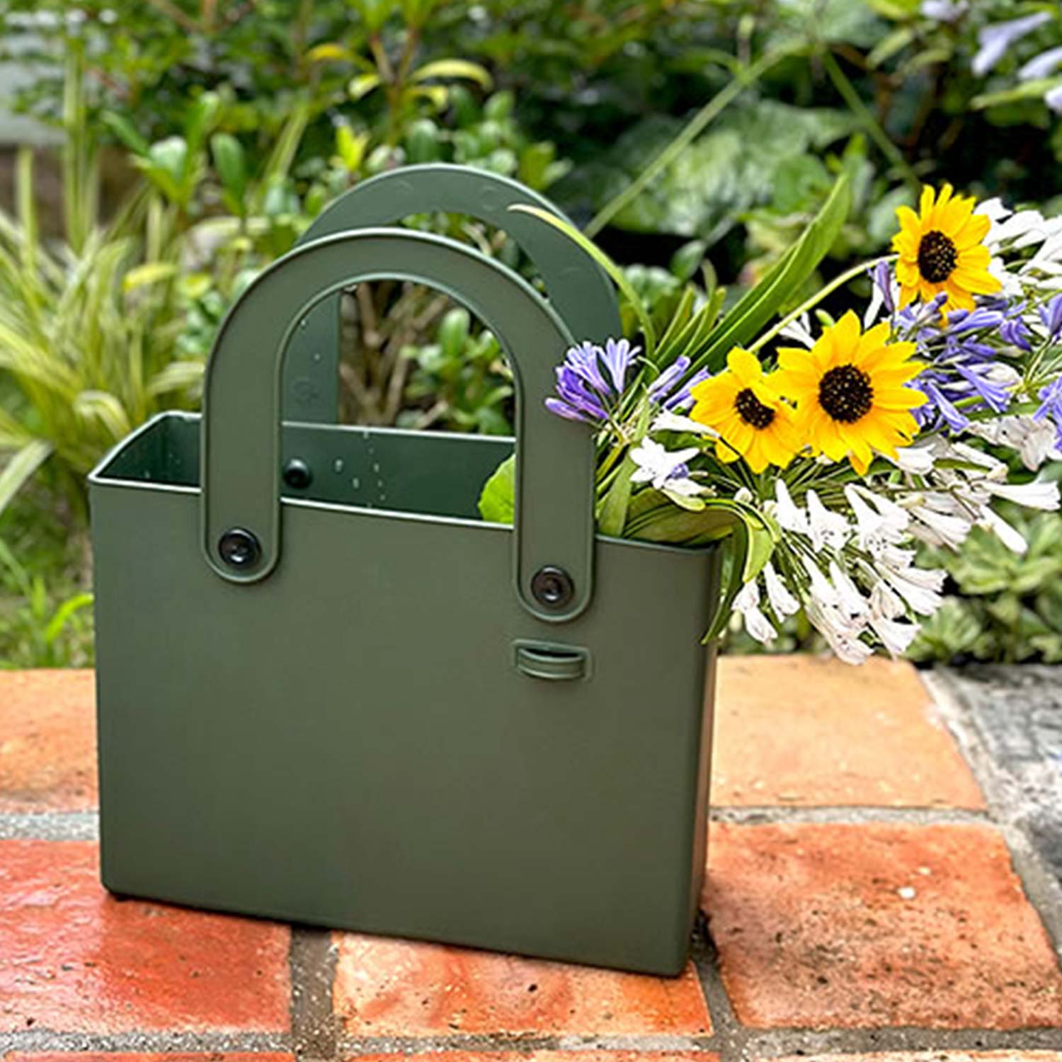 Hachiman - Garden Tool Bag & Pocket dunkelgrün