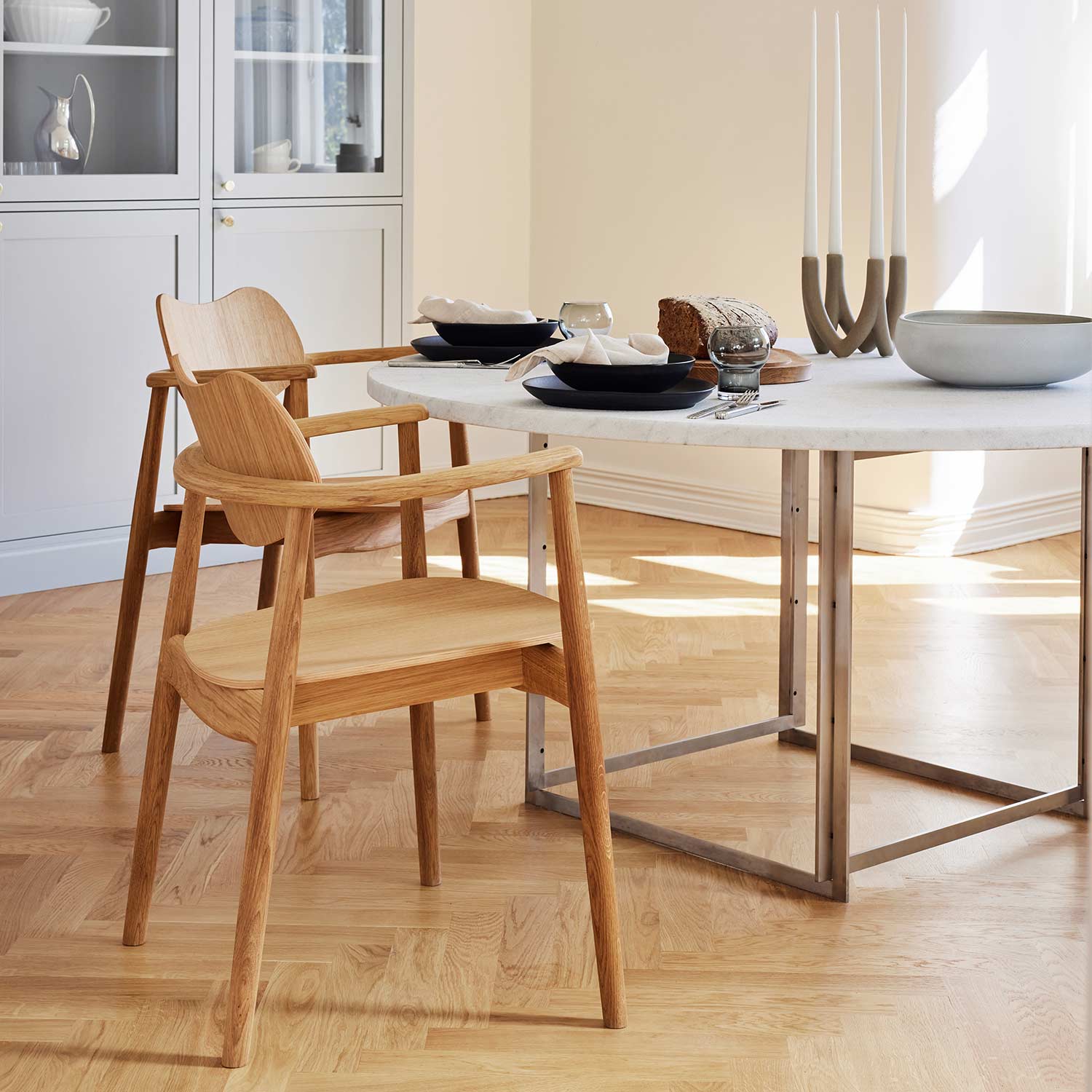 Ro Collection - Regatta Stuhl schwarzer Lack