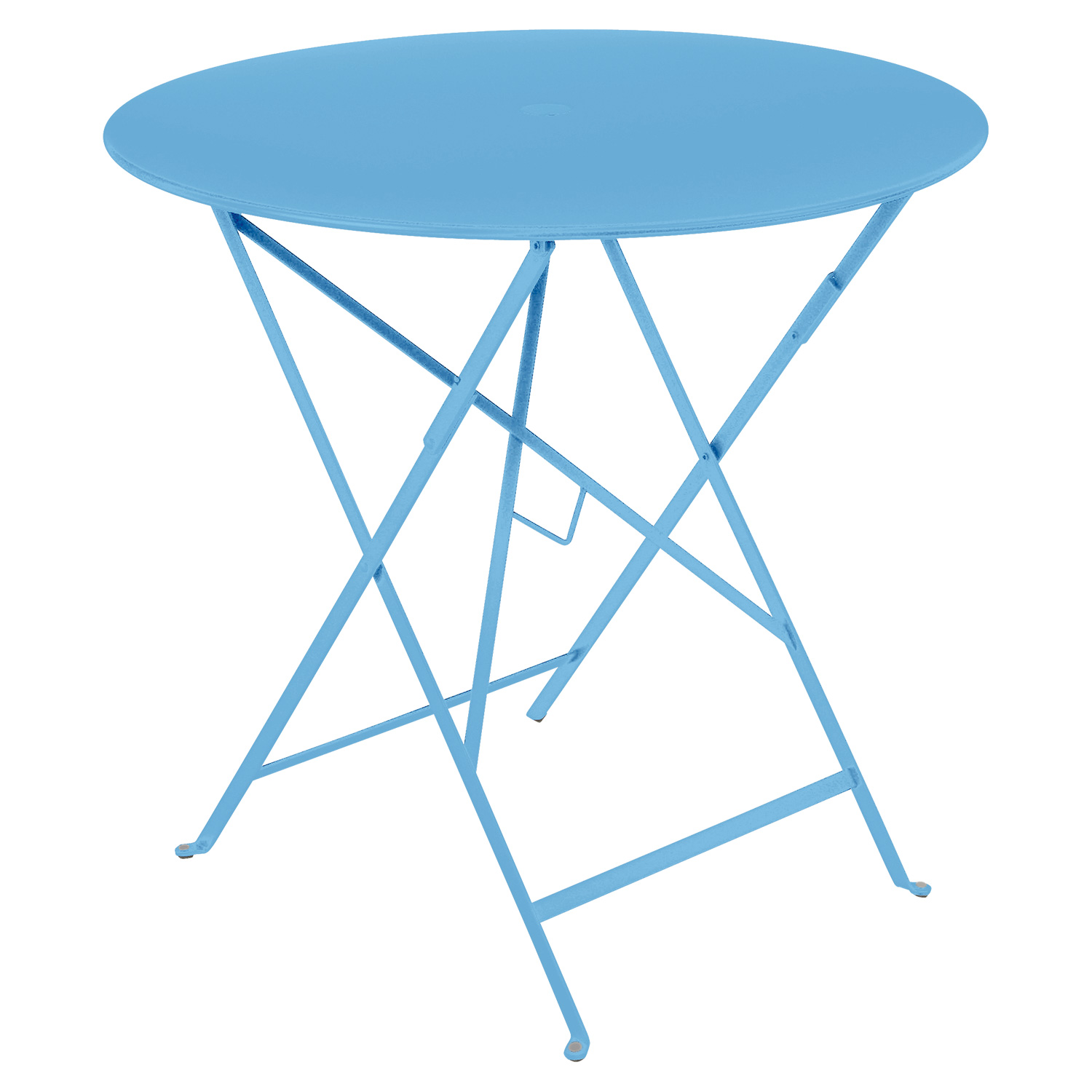 fermob bistro tisch 77cm maya blau 0233E1 108435