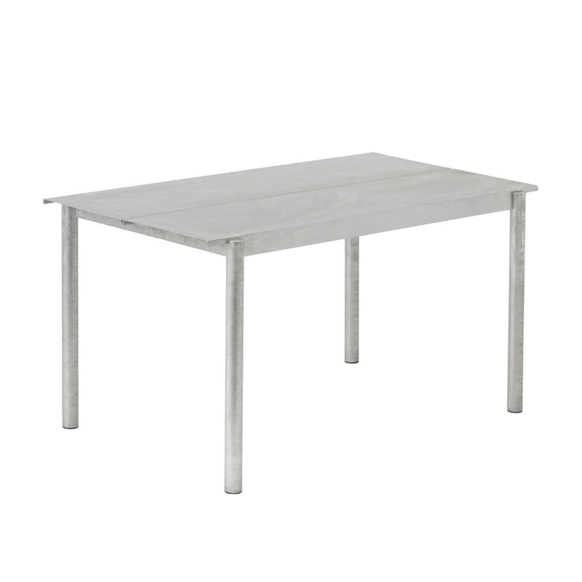 muuto Linear steel table 140 warm galvanized steel 105401